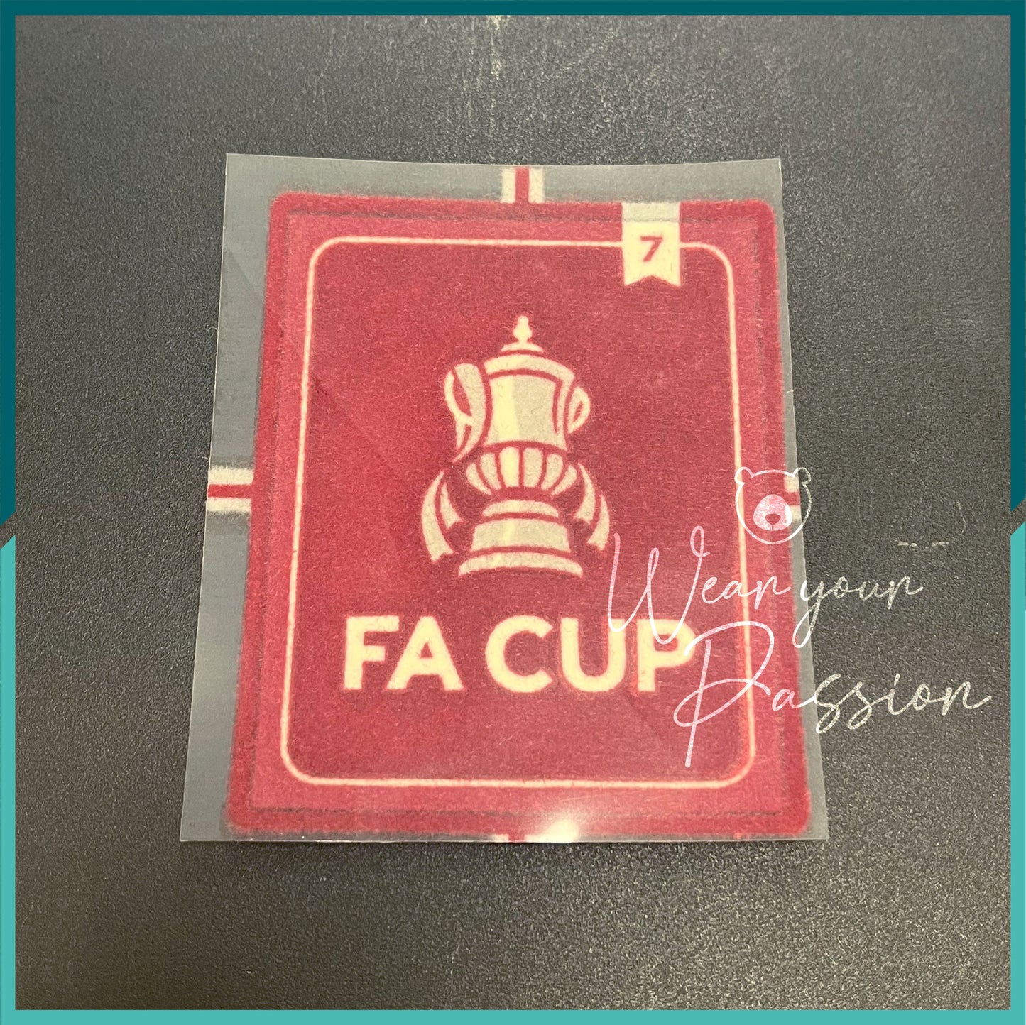 2023- English FA Cup patch ( 7 Times - Manchester City Use)