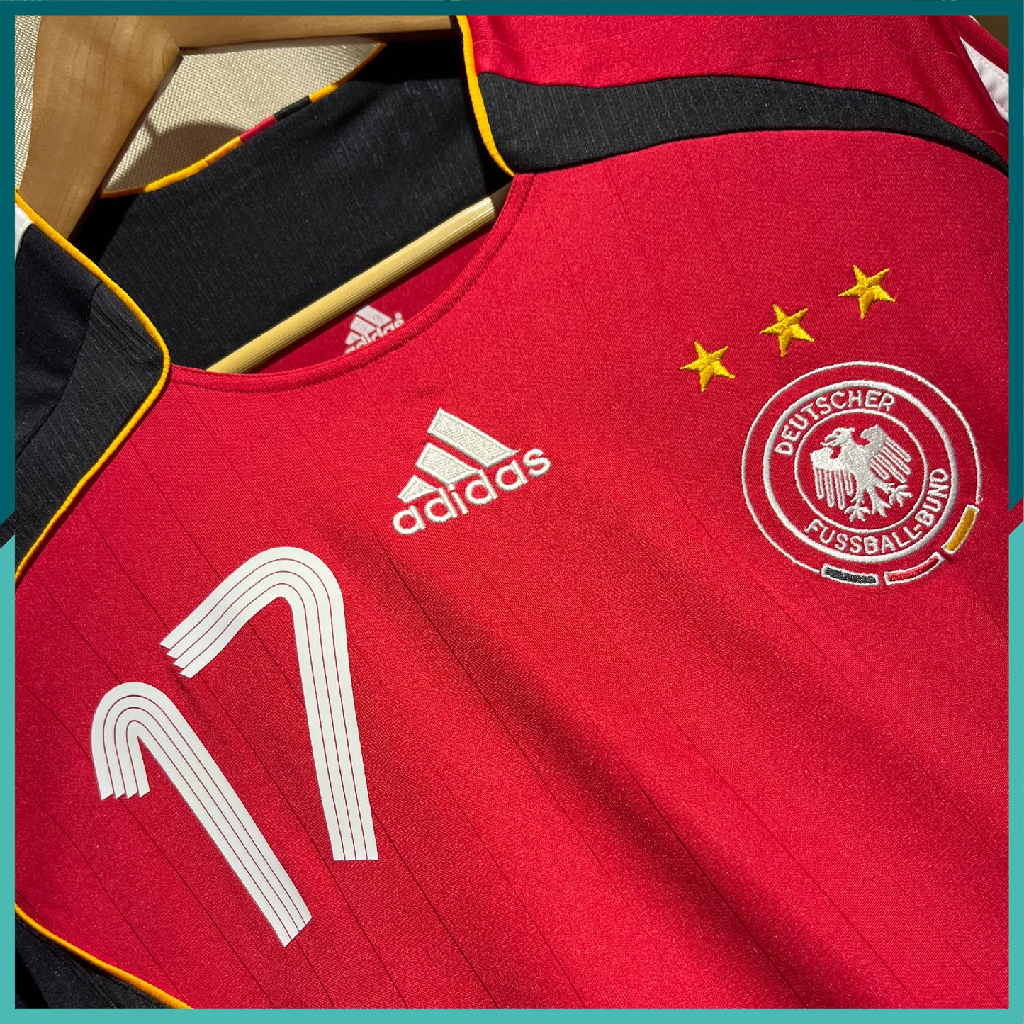 (Nameset Included) 2006-07 Germany Away Jersey