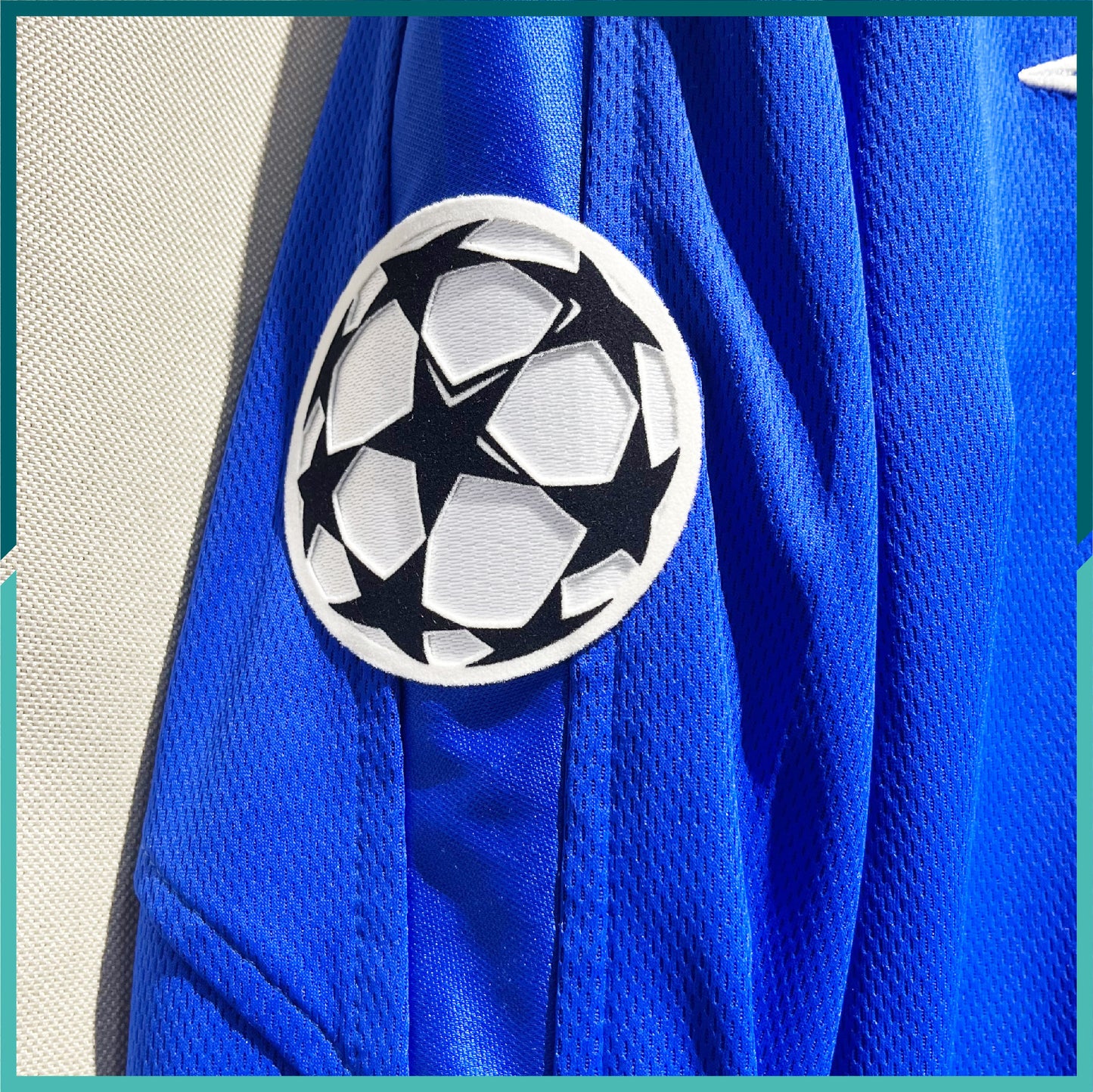 2003-05 Chelsea Home Long Sleeve Jersey (UCL Version)