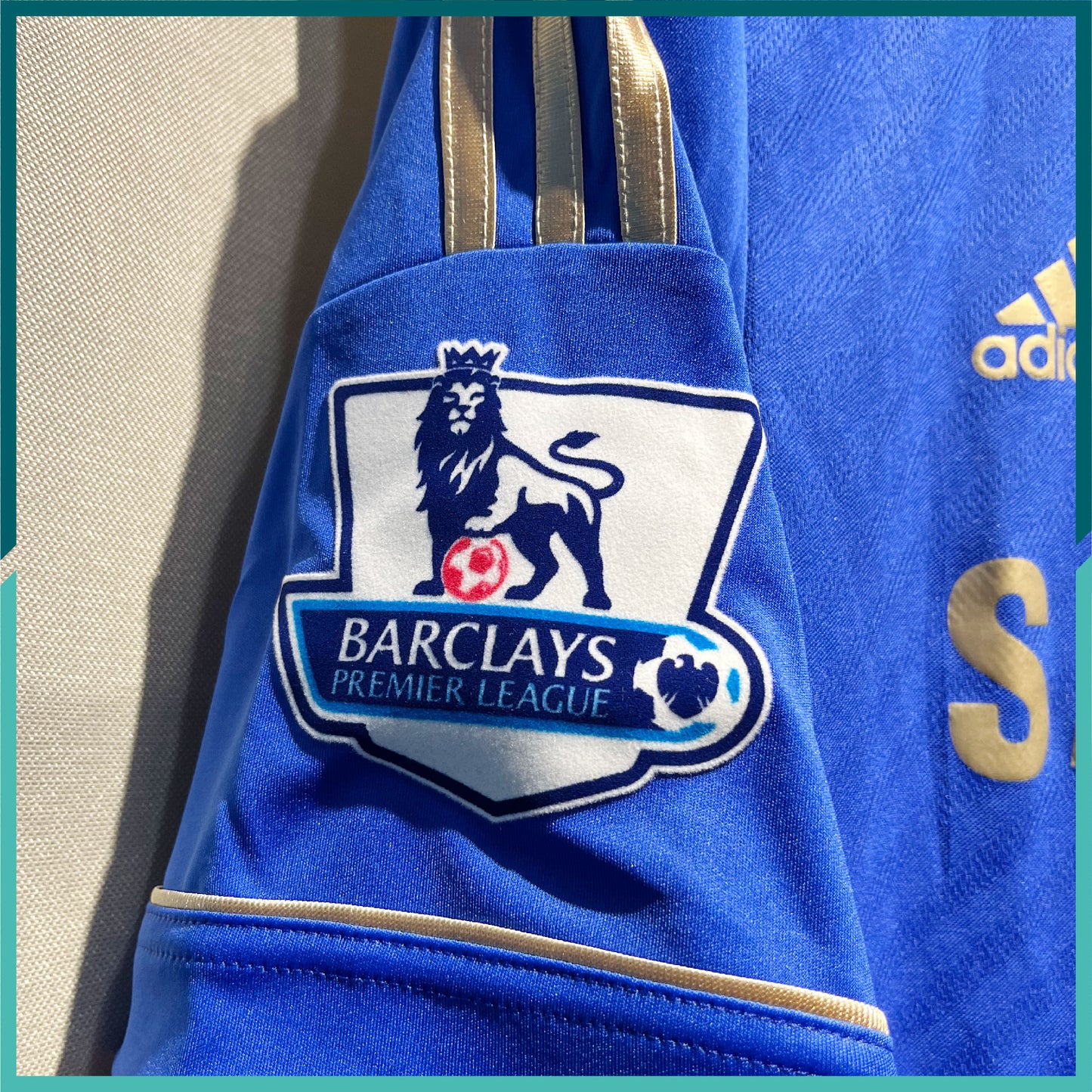 (Nameset & Patches Included) 2012-13 Chelsea Home Jersey