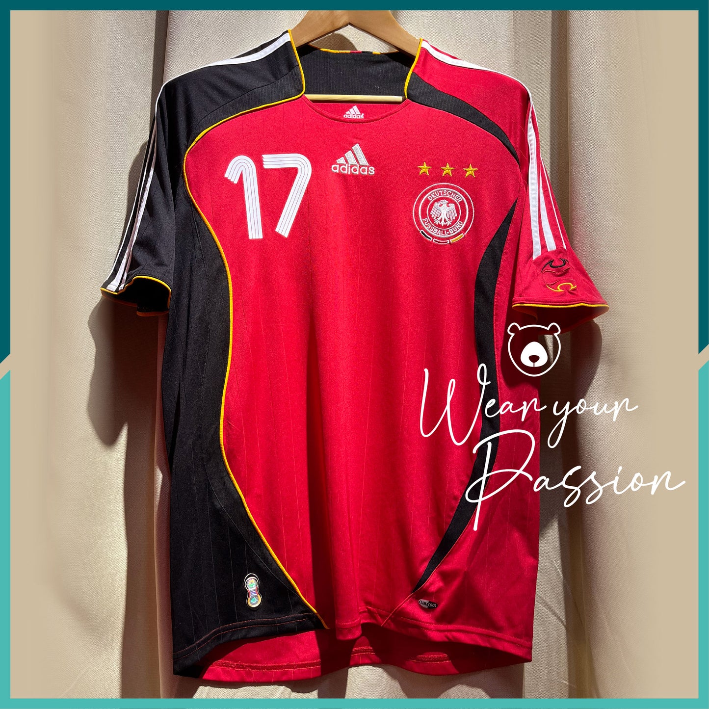 (Nameset Included) 2006-07 Germany Away Jersey