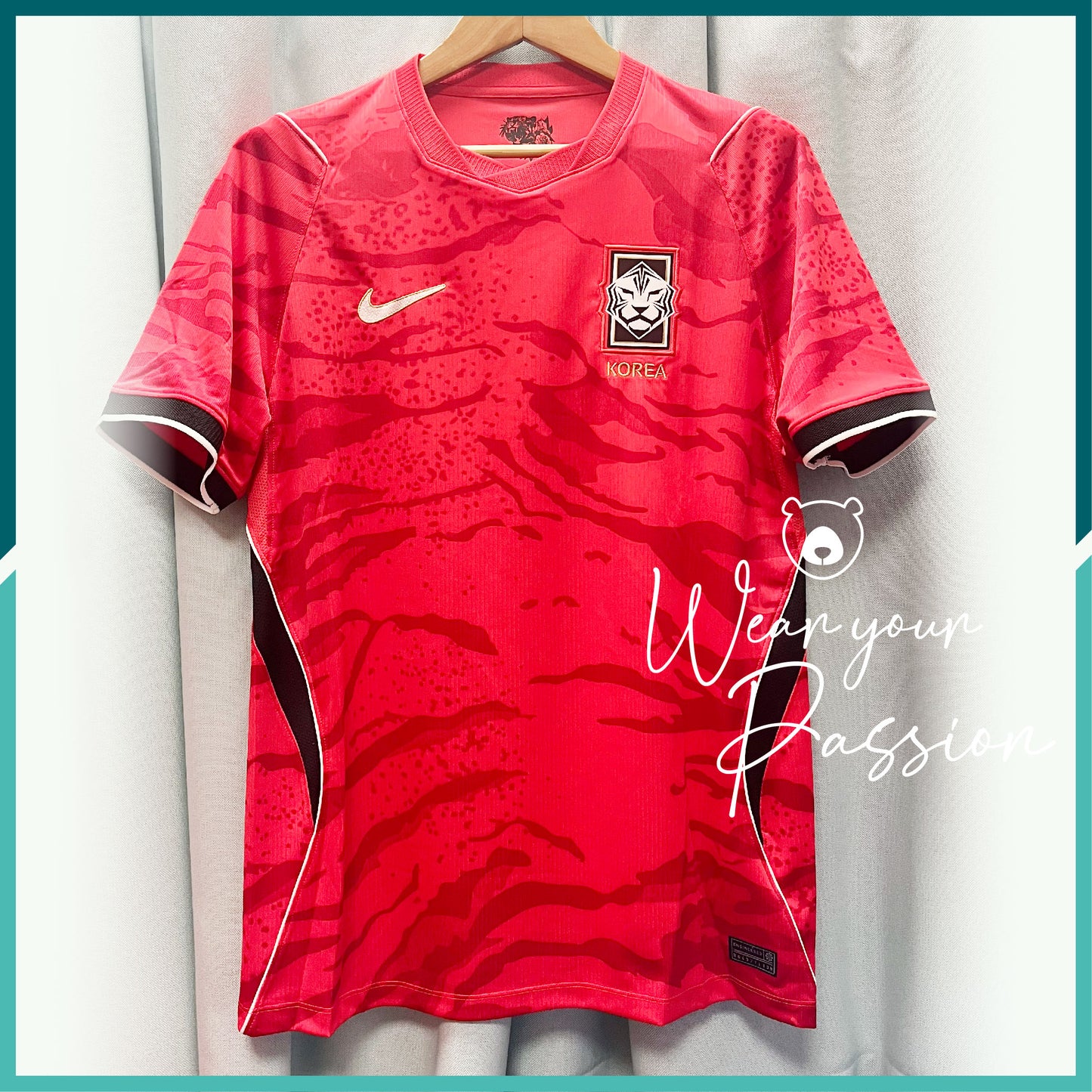 (Nameset Included) 2026 Korea Home Jersey