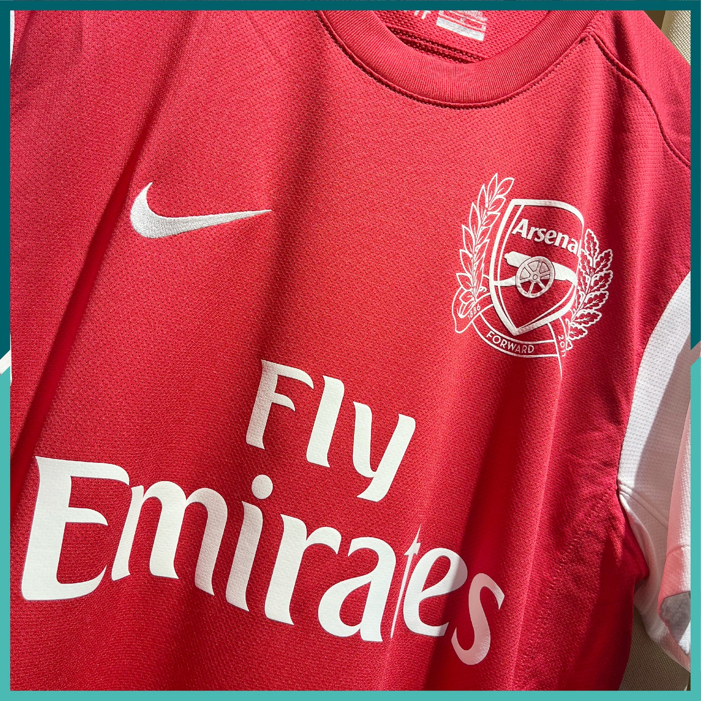(Patches Included) 2011-12 Arsenal Home Jersey