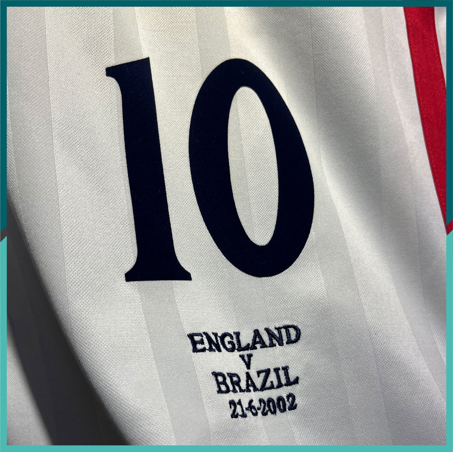 2002-03 England Home Jersey