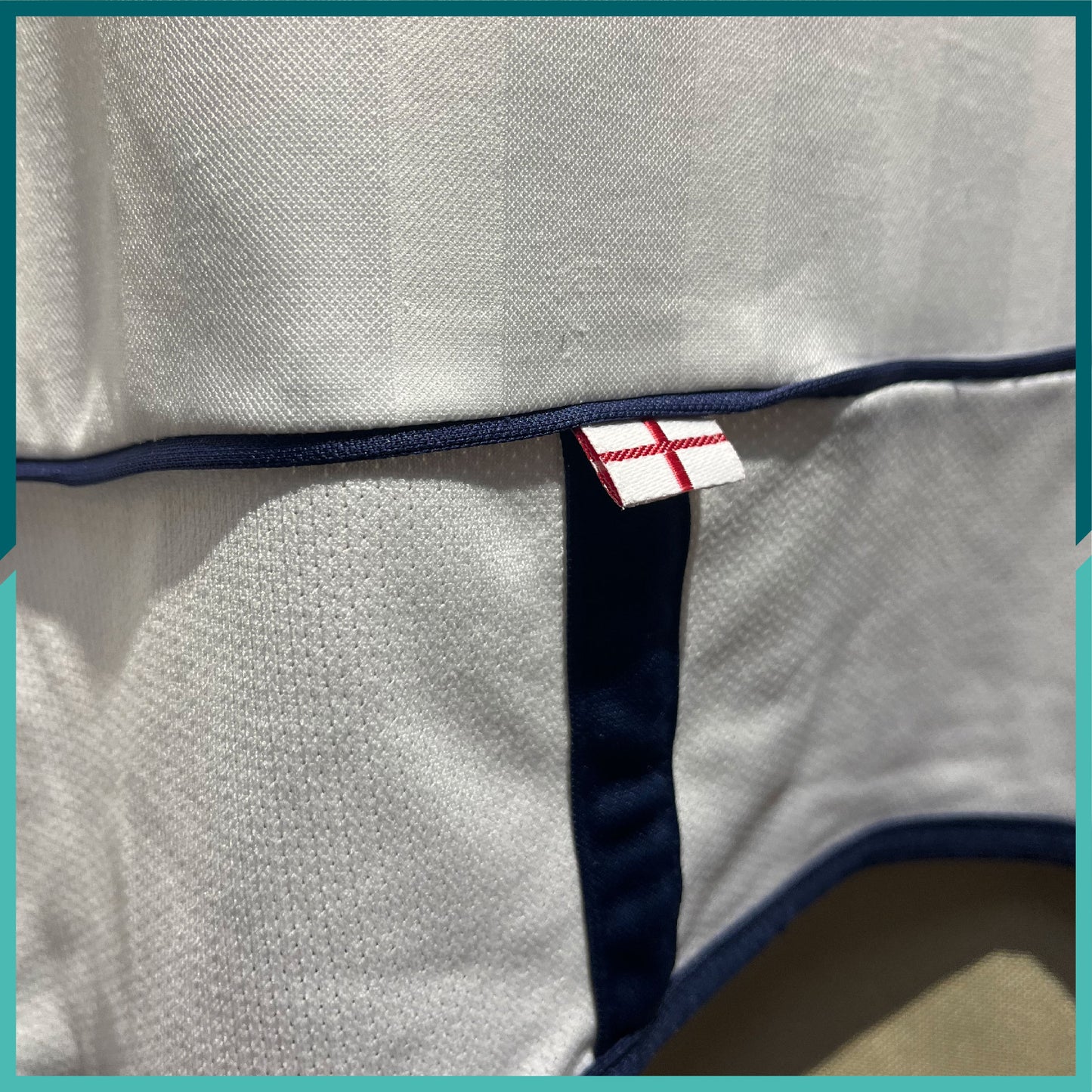 2002-03 England Home Jersey