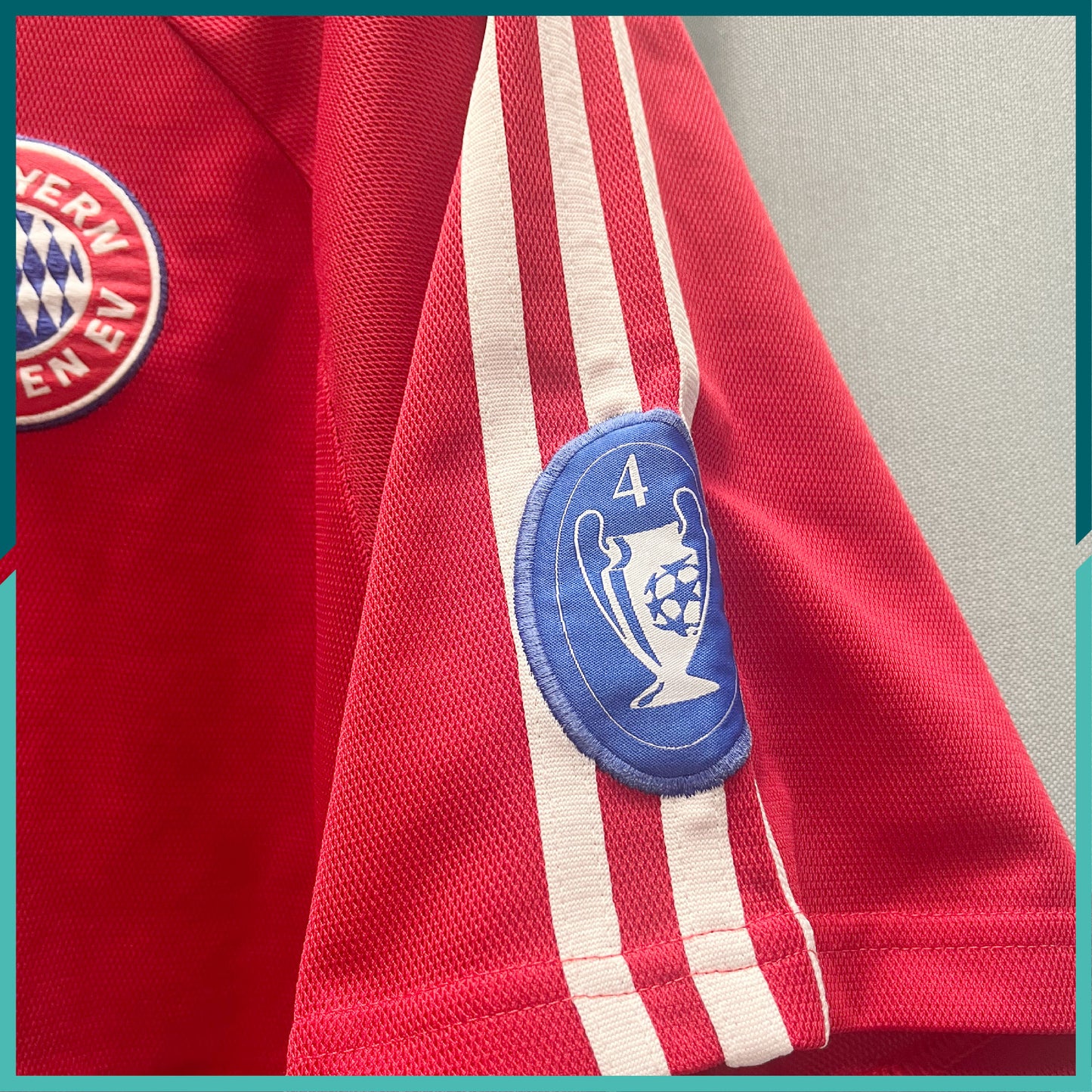 2001-03 FC Bayern Munich UEFA Champions League Home Jersey