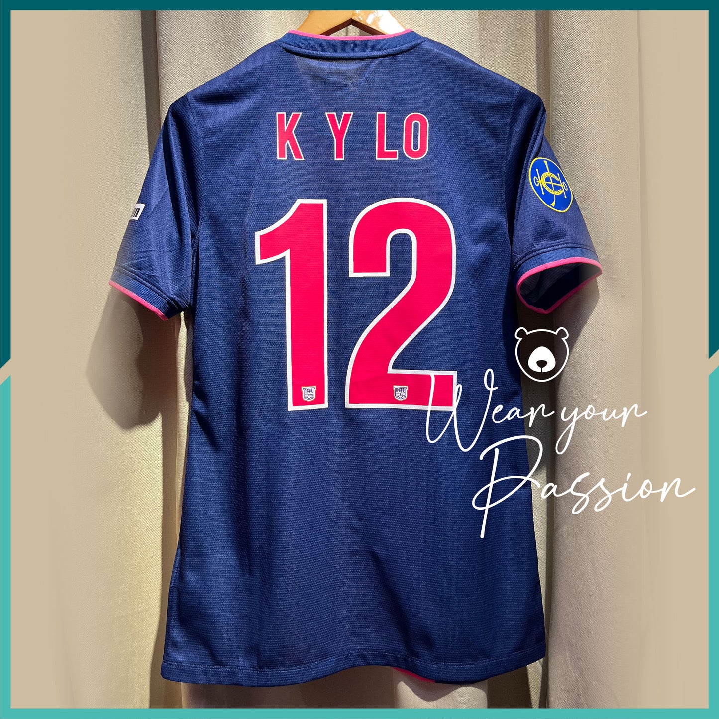 2014-15 Kitchee SC Home Jersey (Pre Season Version)