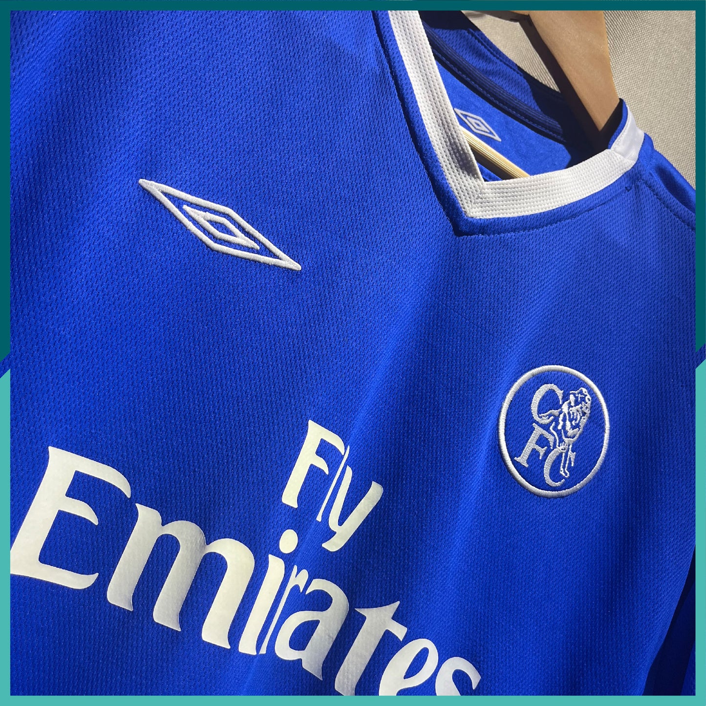 2003-05 Chelsea Home Jersey (UCL Version)