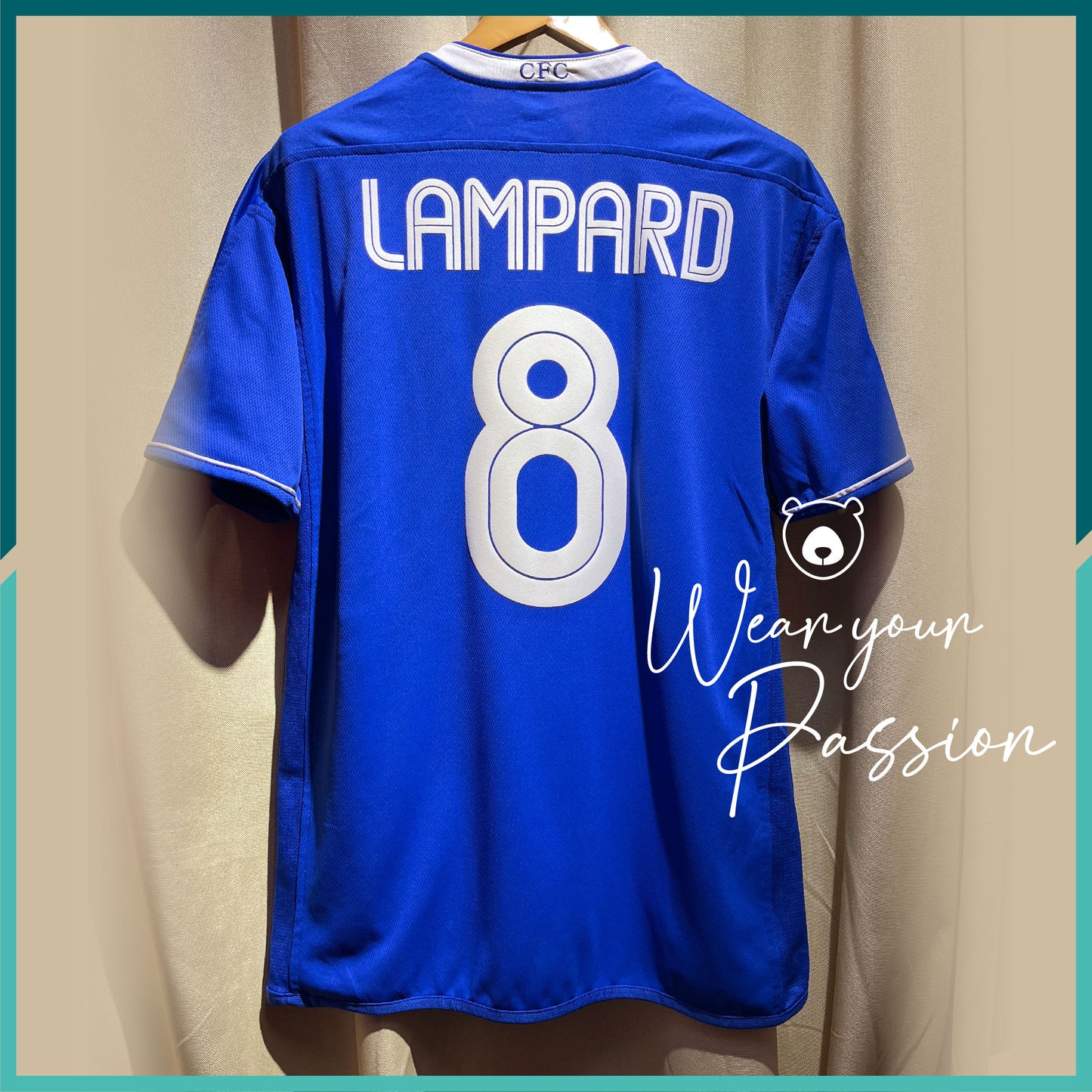 (Nameset & Patch Included )2003-05 Chelsea Home Jersey