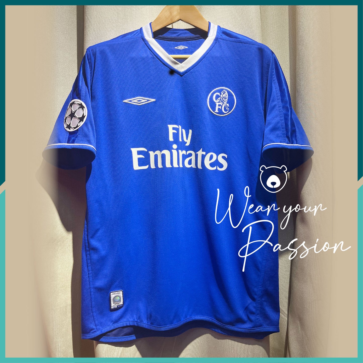 2003-05 Chelsea Home Jersey (UCL Version)