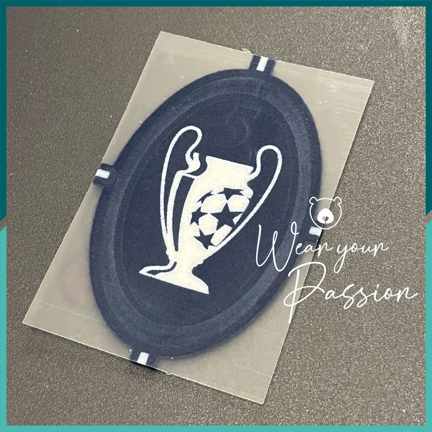2005-10 UEFA Champions League 5 Times Winners Arm Patch (Liverpool Use)
