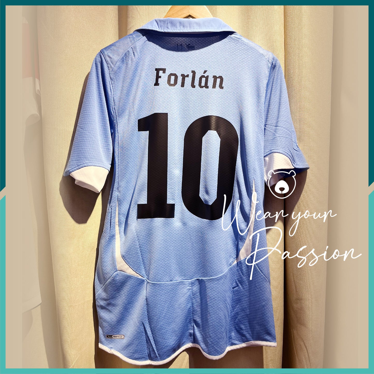 (Nameset & Patch Included) 2020-11 Uruguay Home Jersey