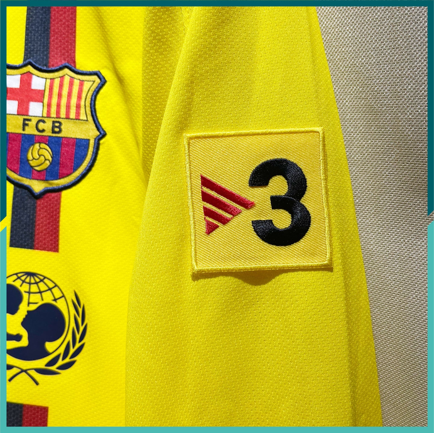 (Nameset & Patches Included) 2008-10 Barcelona Away Long Sleeve Jersey