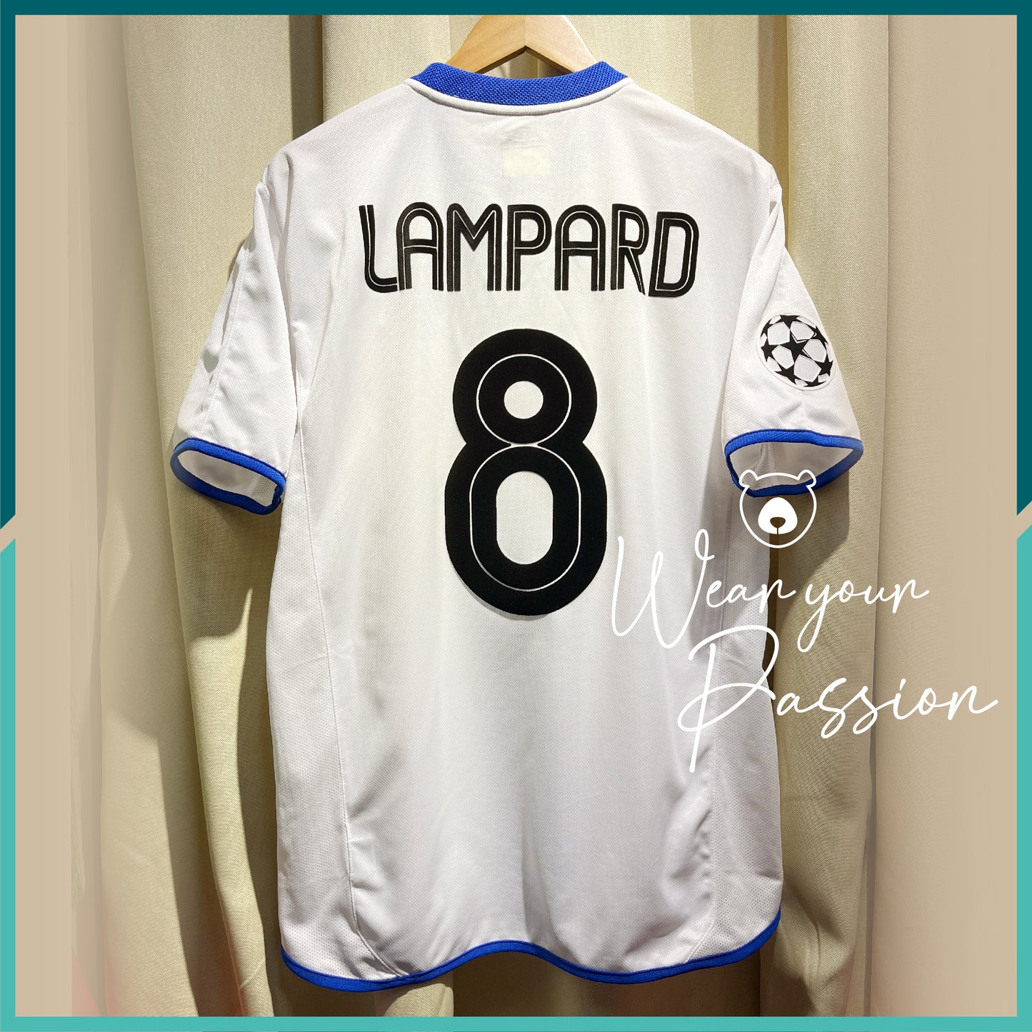 (Nameset & Patch Included) Chelsea Away Jersey (UCL Version)