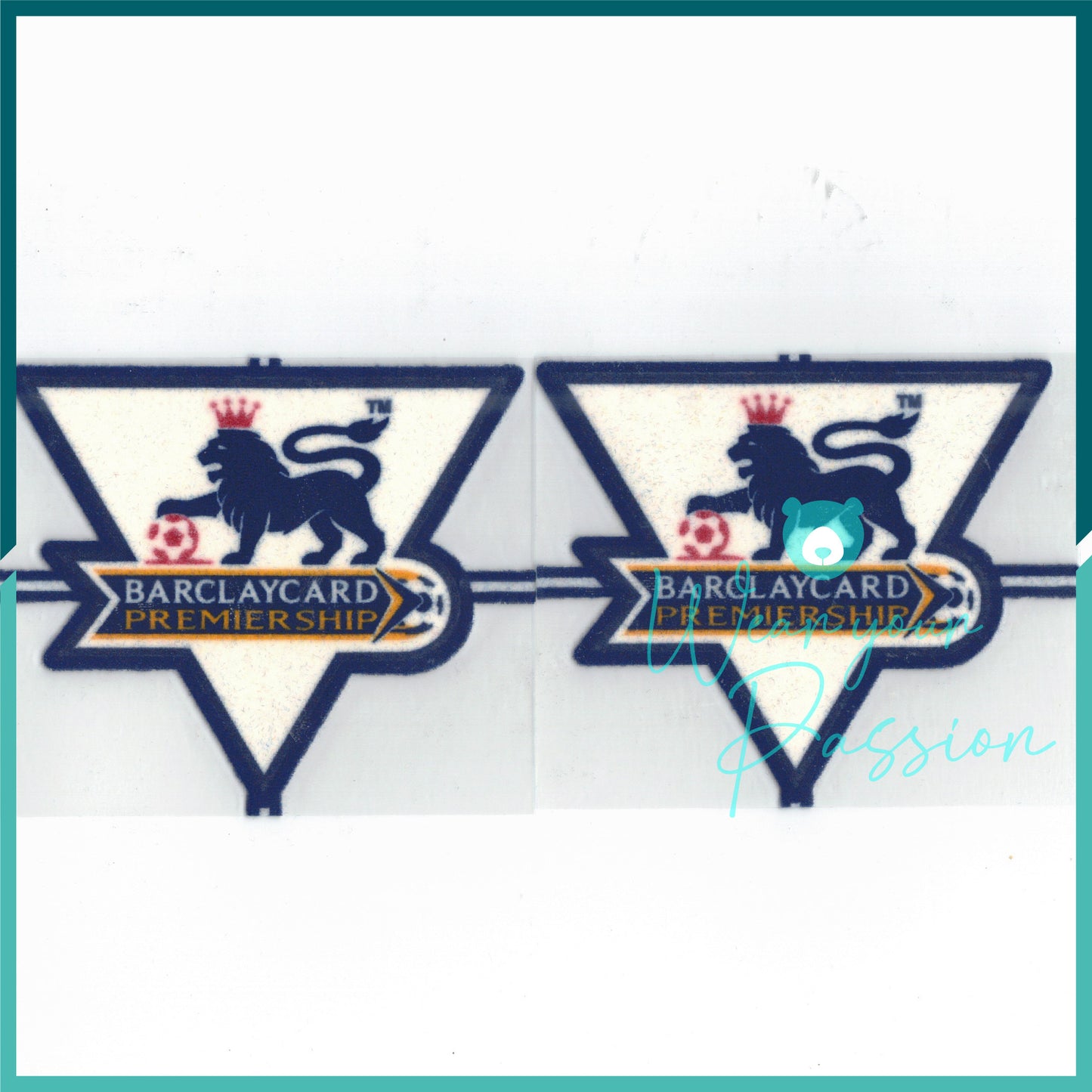 2003-04 英格蘭超級聯賽臂章(一對)