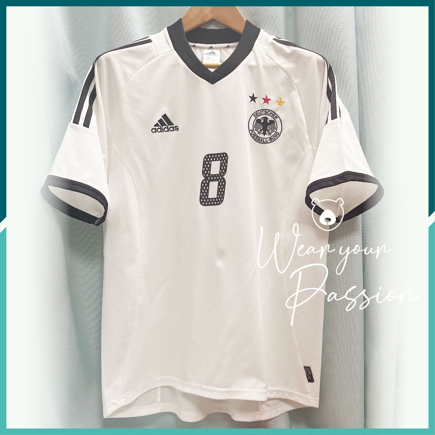 [Nameset Includeed] 2002-03 Germany Home Jersey