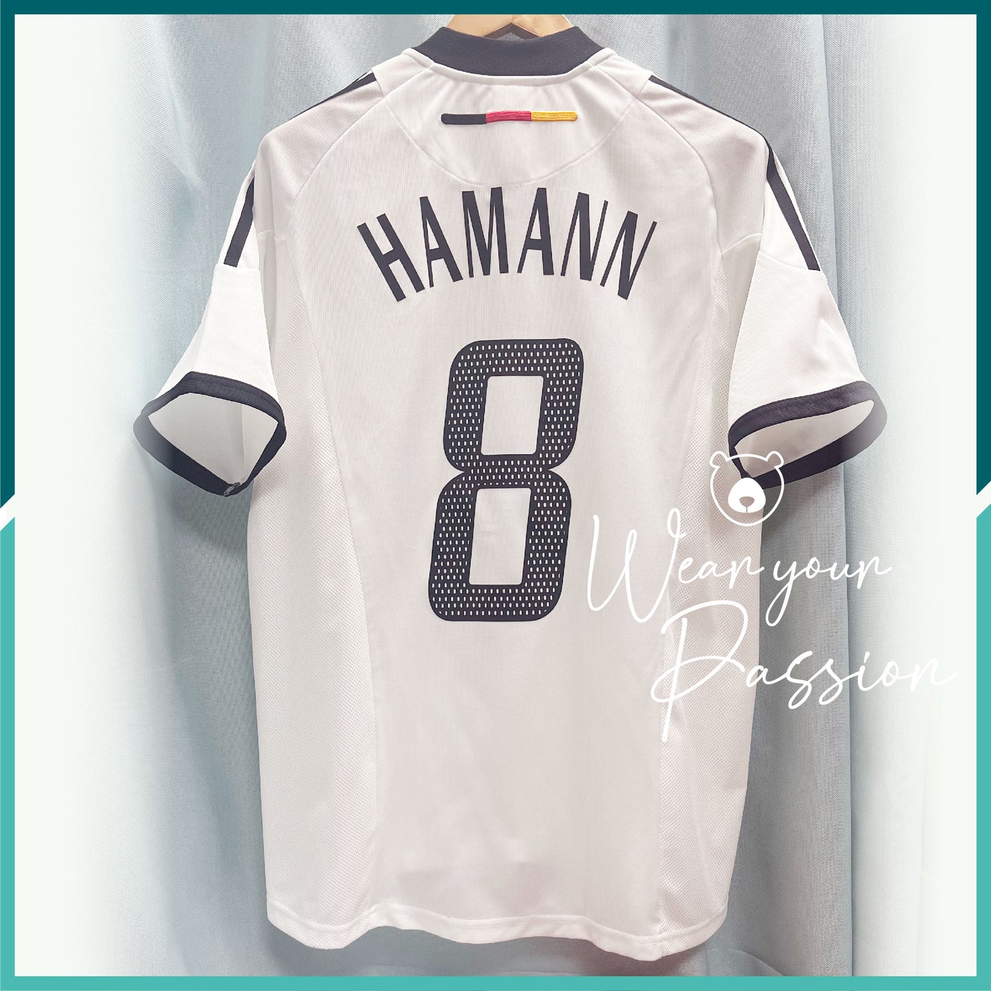 [Nameset Includeed] 2002-03 Germany Home Jersey