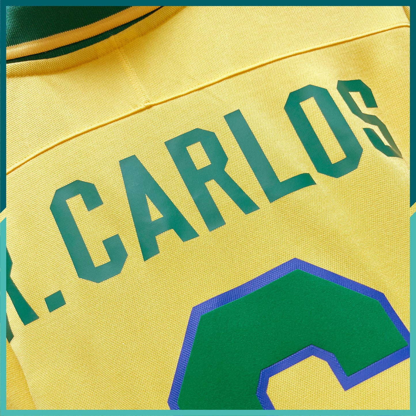 (Nameset Included) 1997 Brazil Home Jersey
