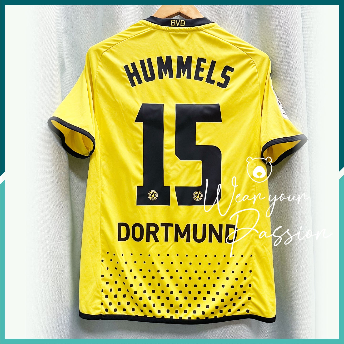 [Nameset & Patches Included] 2011-12 Dortmund Home Jersey