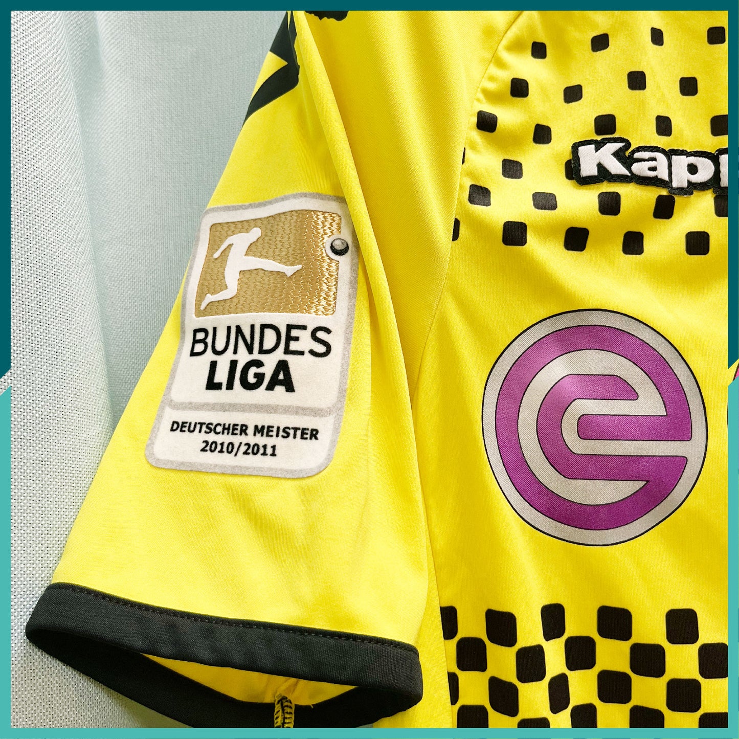 [Nameset & Patches Included] 2011-12 Dortmund Home Jersey
