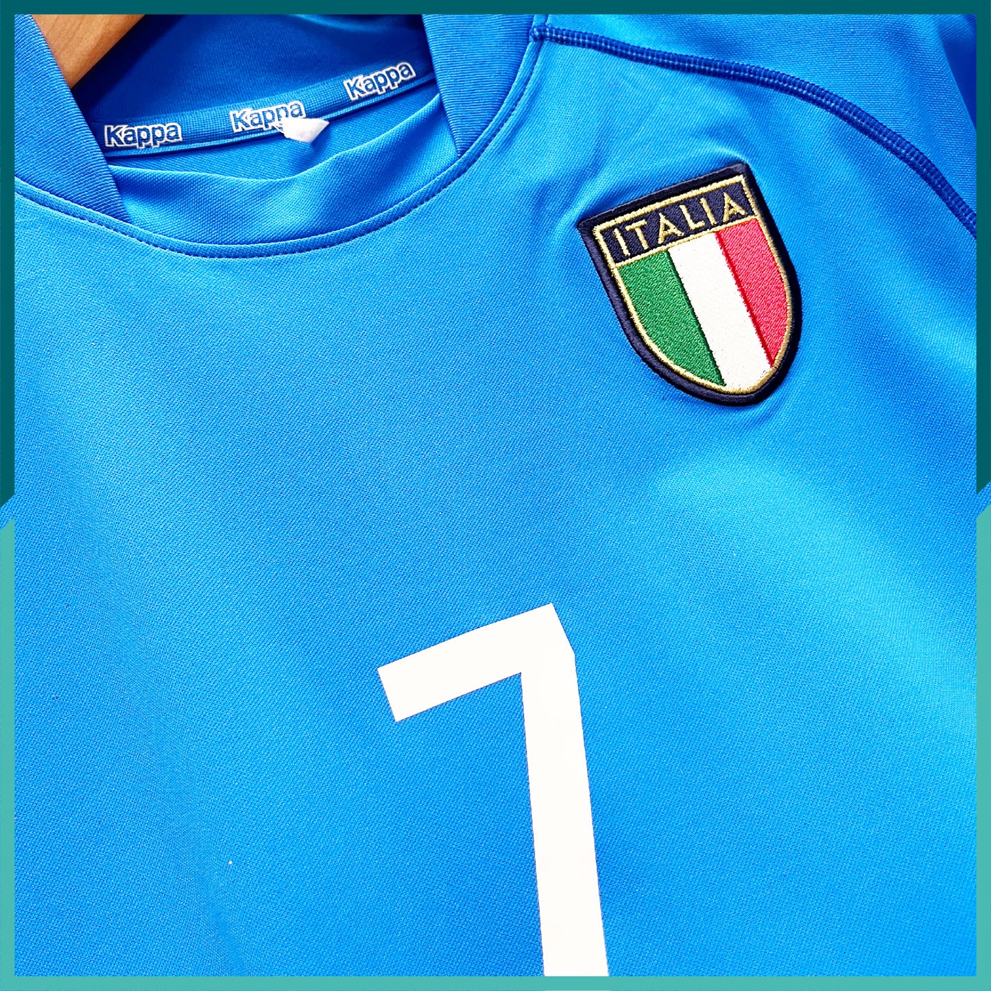 [Nameset Included] 2002 Italy Home Jersey