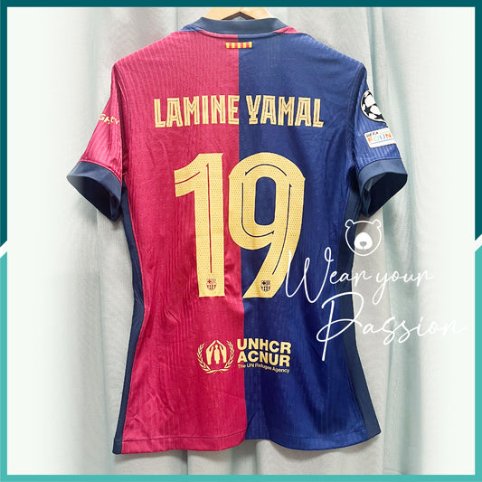 [連熨字、臂章] Player Issue 2024-25 巴塞隆拿主場球衣