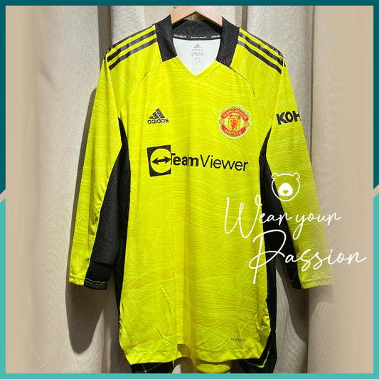 [Nameset & Patchs Included] 2021-22 Manchester United GK Jersey