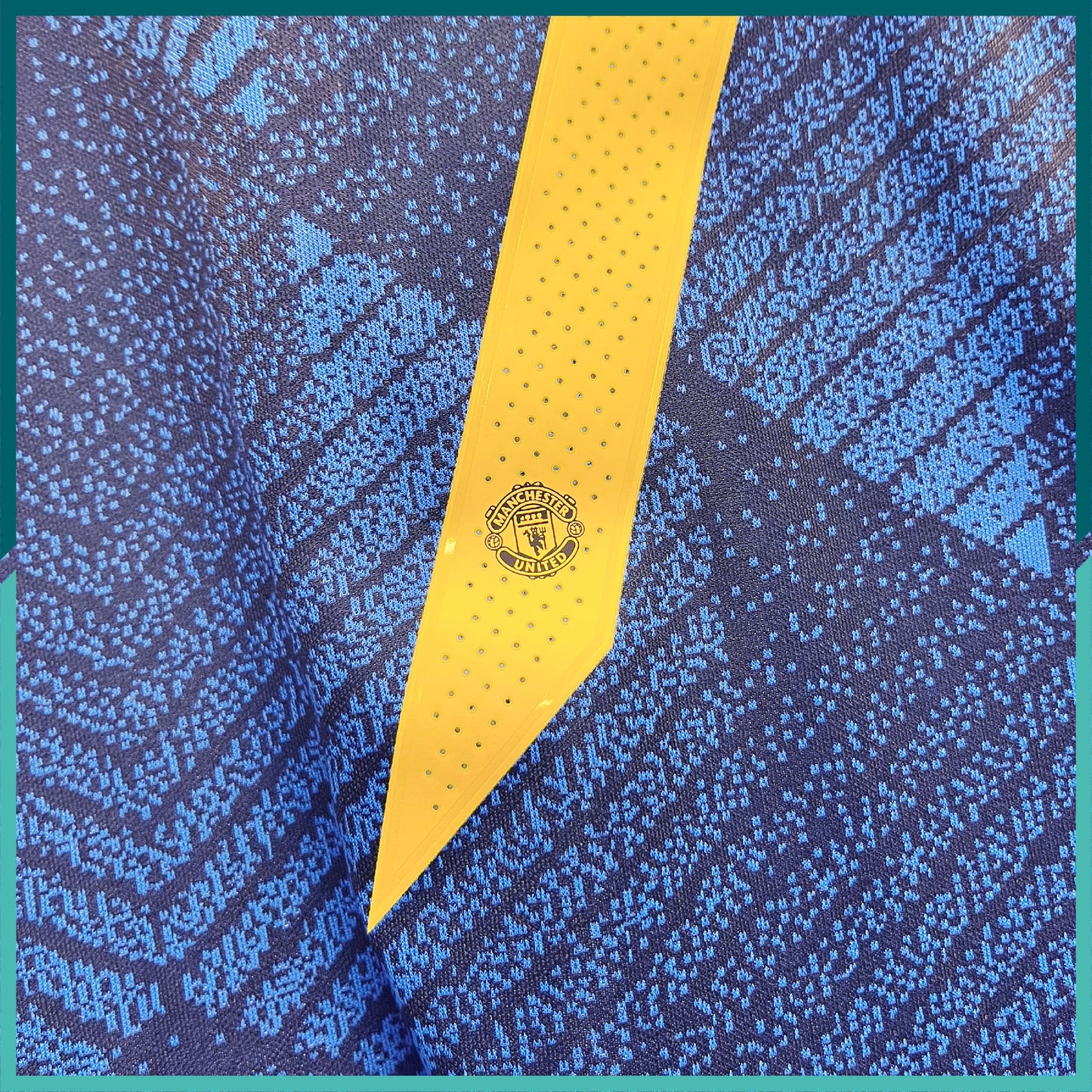 [連熨字、臂章] Player Issue 2021-22 曼聯第二作客球衣