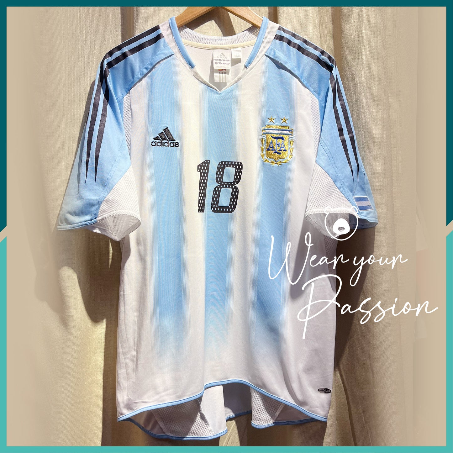 2004-05 Argentina Home Jersey