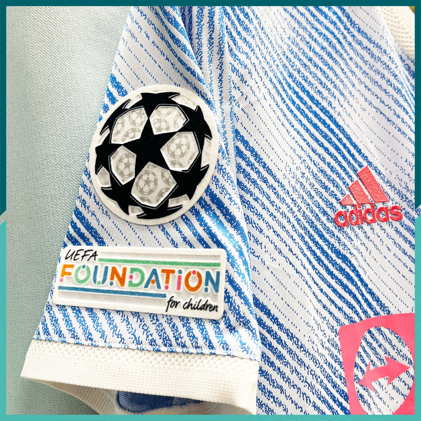 [連熨字、臂章] Player Issue 2021-22 曼聯作客球衣