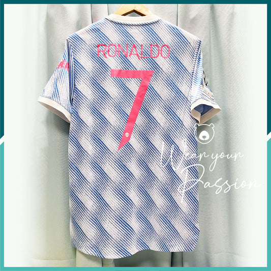 [連熨字、臂章] Player Issue 2021-22 曼聯作客球衣