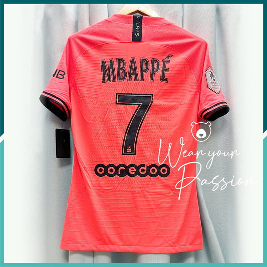 [連熨字、臂章] Player Issue 2019-20 巴黎聖日耳門作客球衣