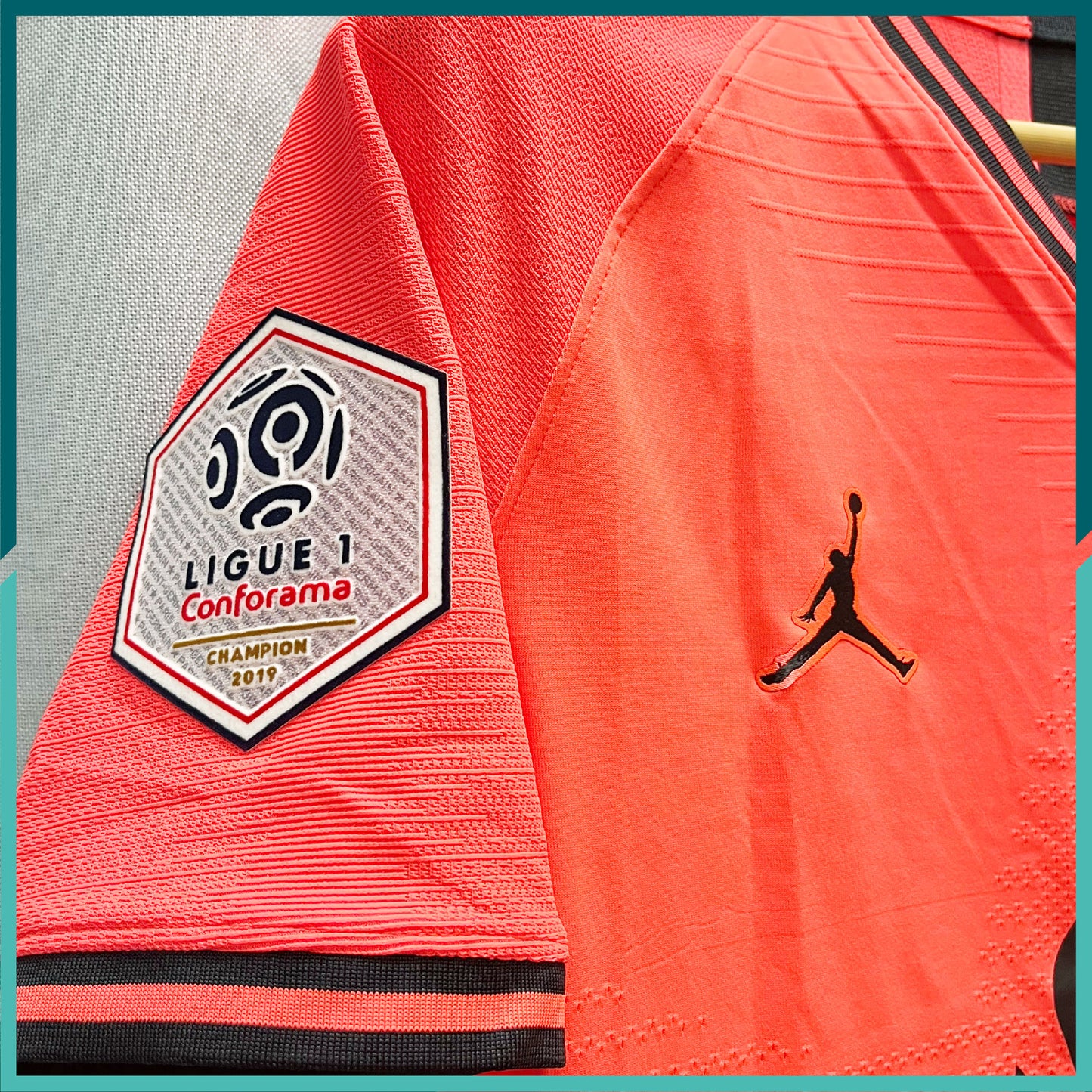 [連熨字、臂章] Player Issue 2019-20 巴黎聖日耳門作客球衣