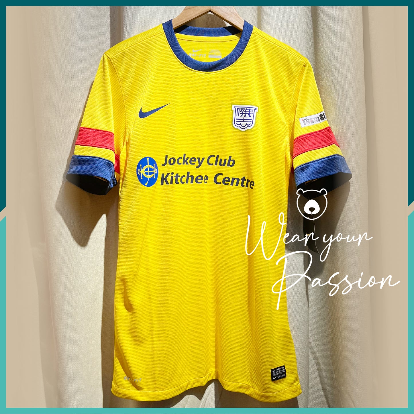 [Nameset Included] 2014-15 Kitchee Away Jersey