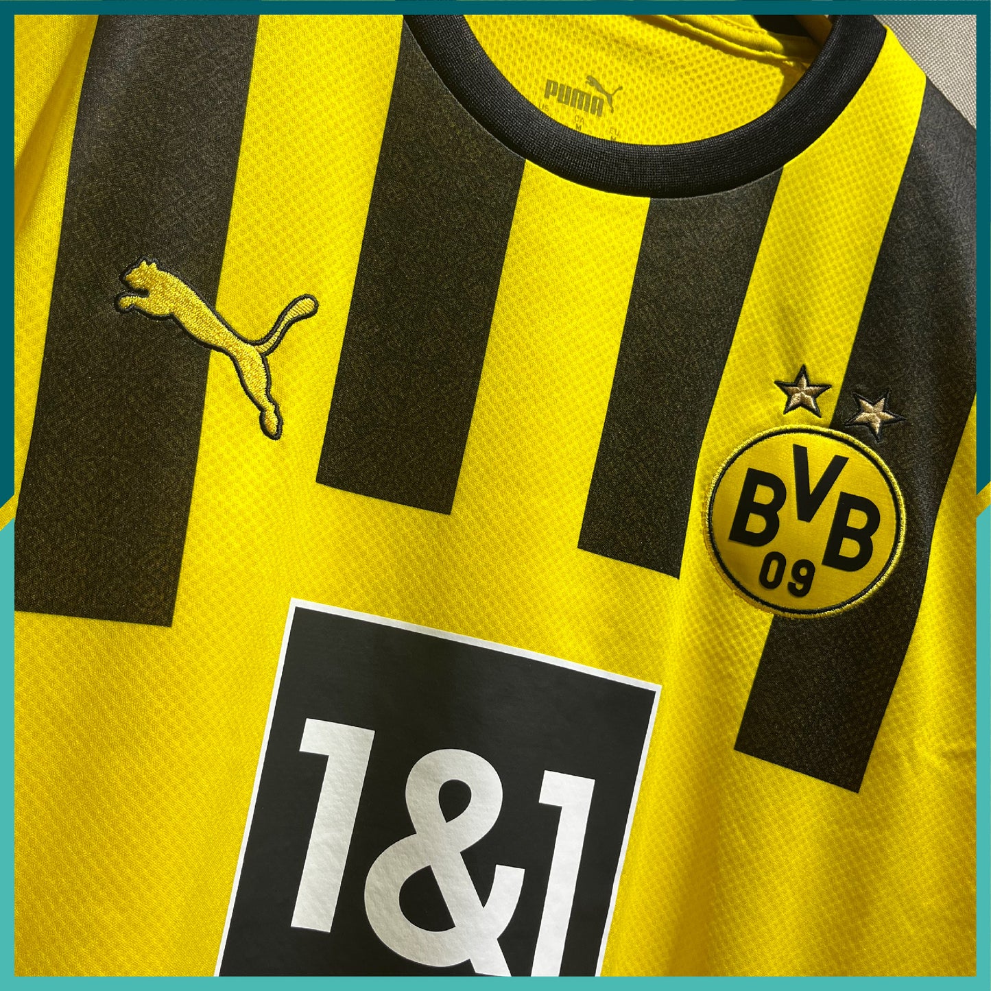 [Nameset & Patches Included] 2022-23 Dortmund Home Jersey