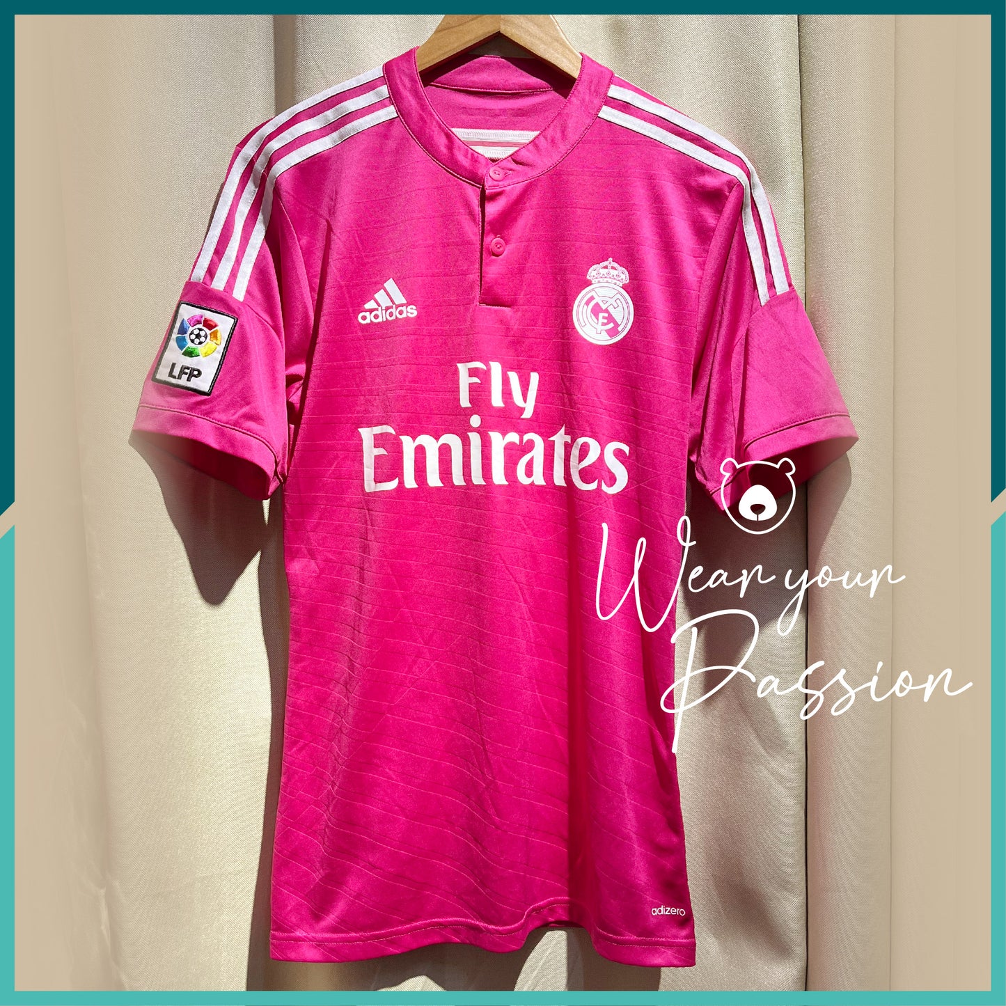 [Nameset Included] Authentic 2014-15 Real Madrid Away Jersey