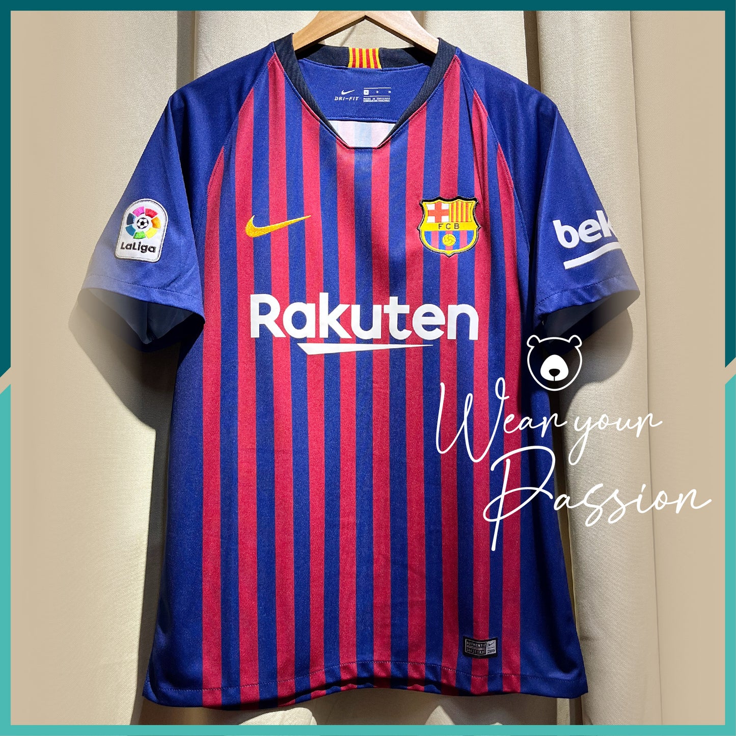 [Nameset Included] 2018-19 Barcelona Home Jersey