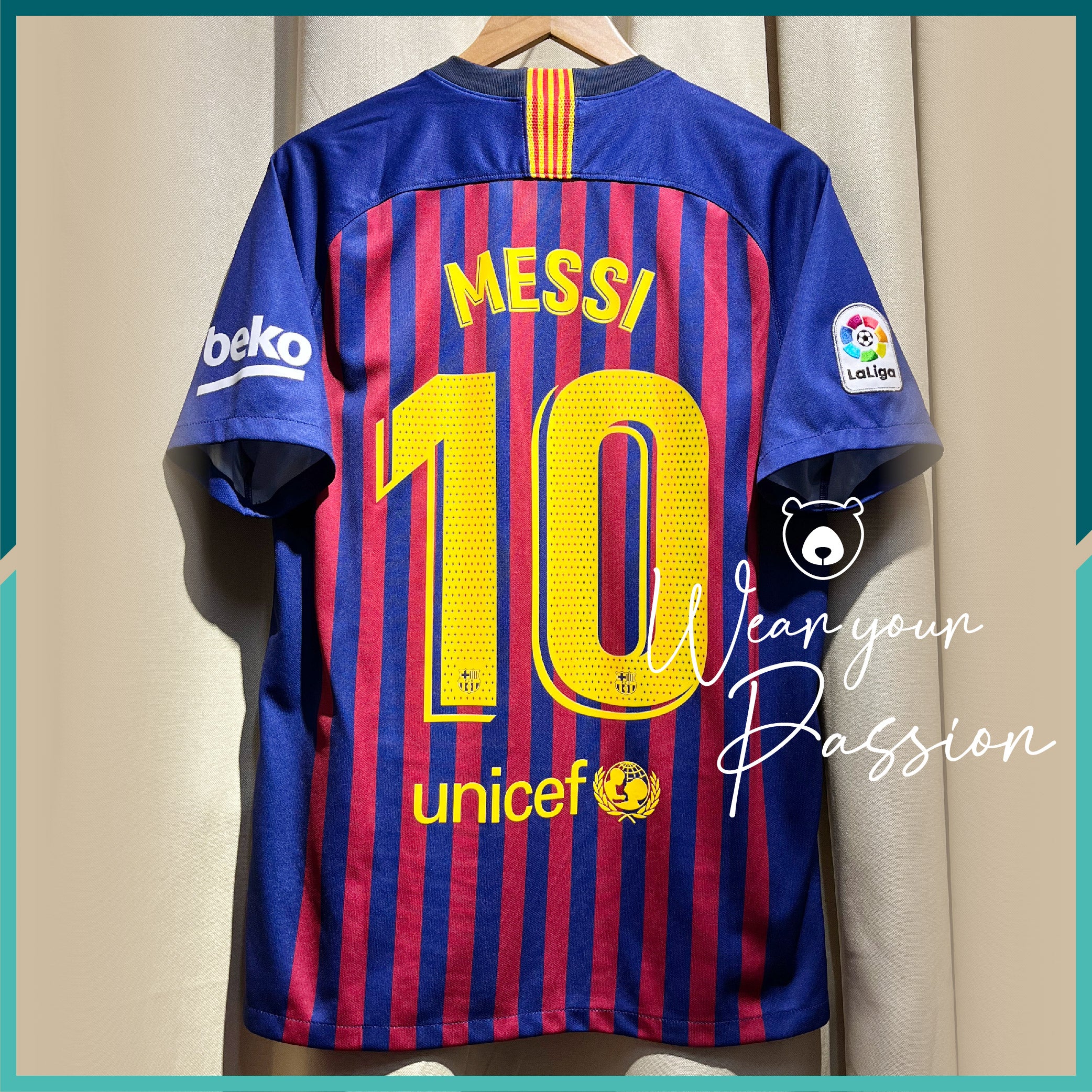 Barcelona home best sale jersey 2018