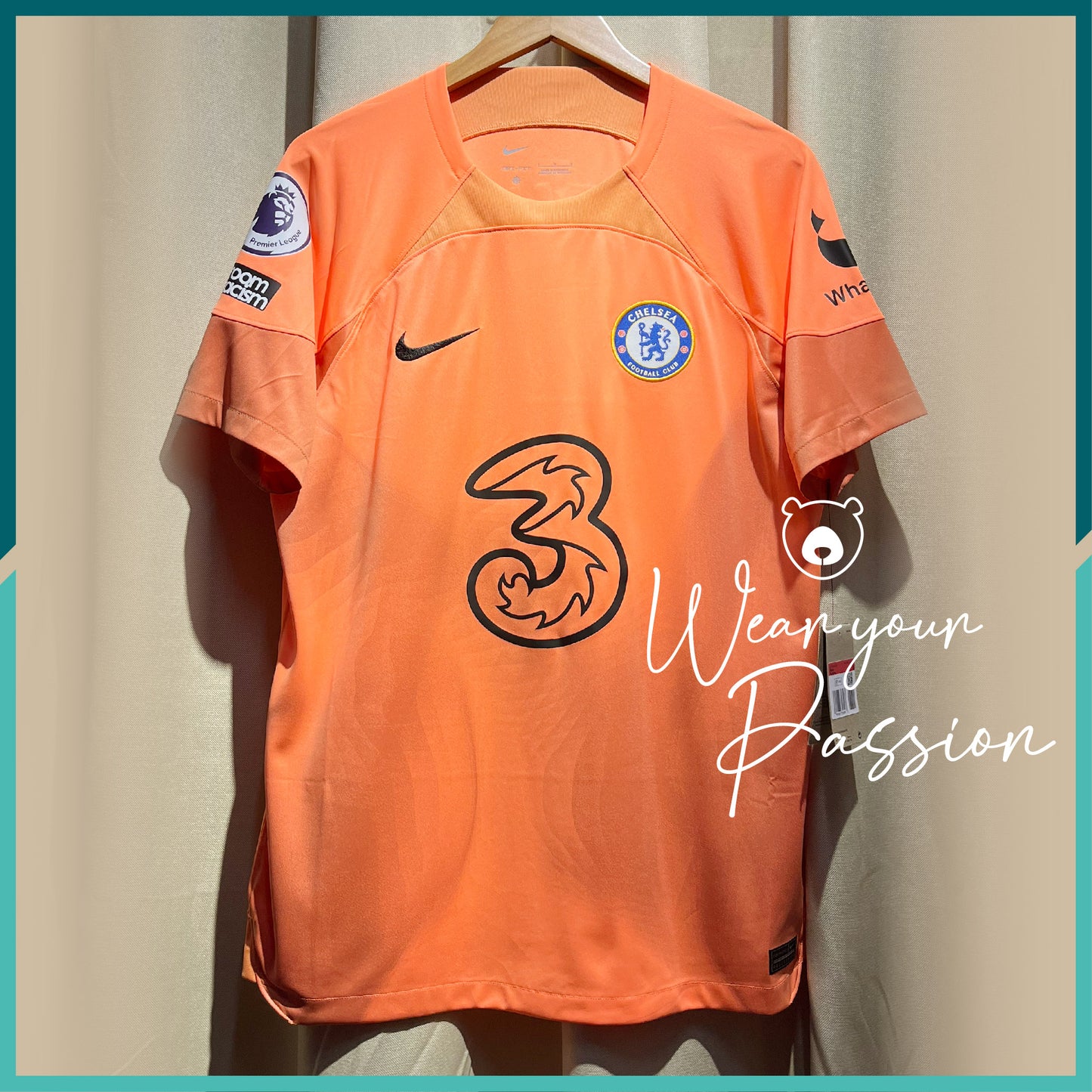[Nameset & Patches Included] 2022-23 Chelsea GK Jersey