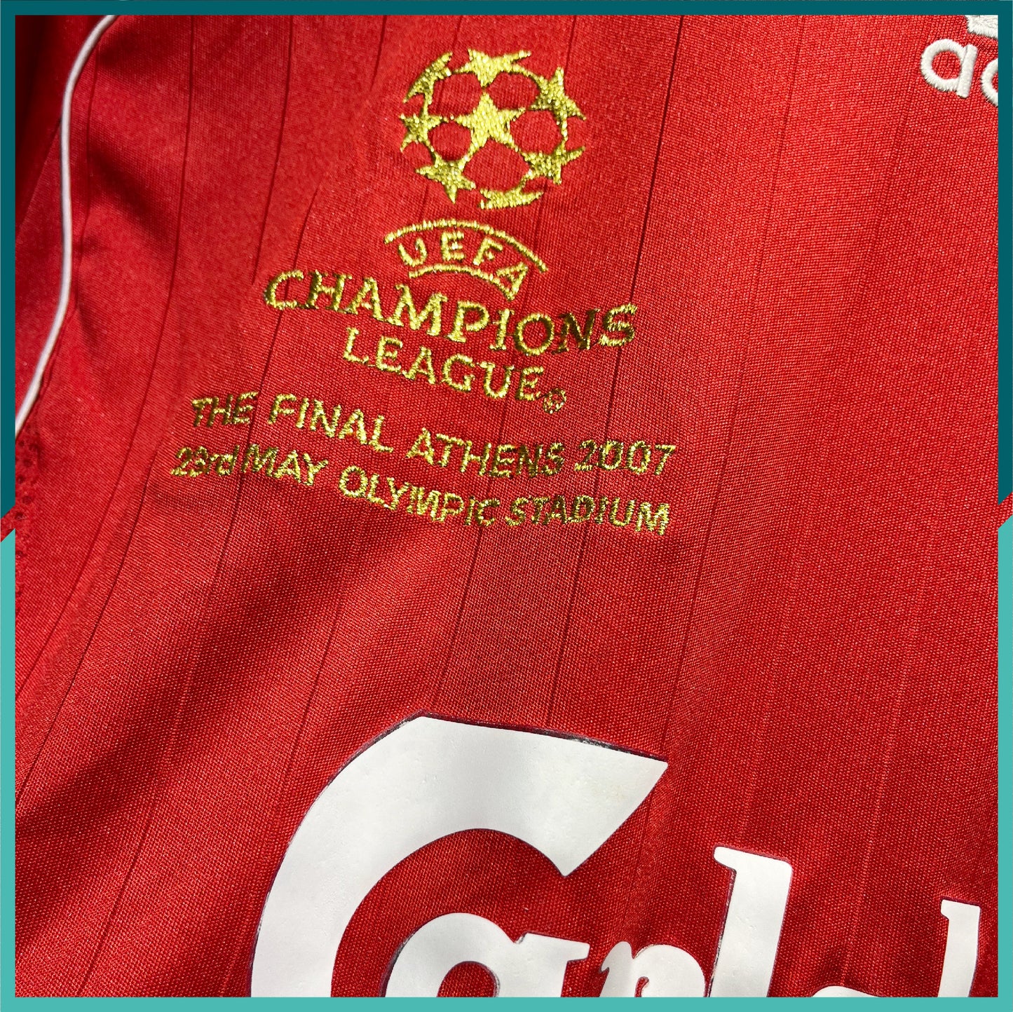 2006-08 Liverpool Home Jersey (UCL Final 2007 Version)