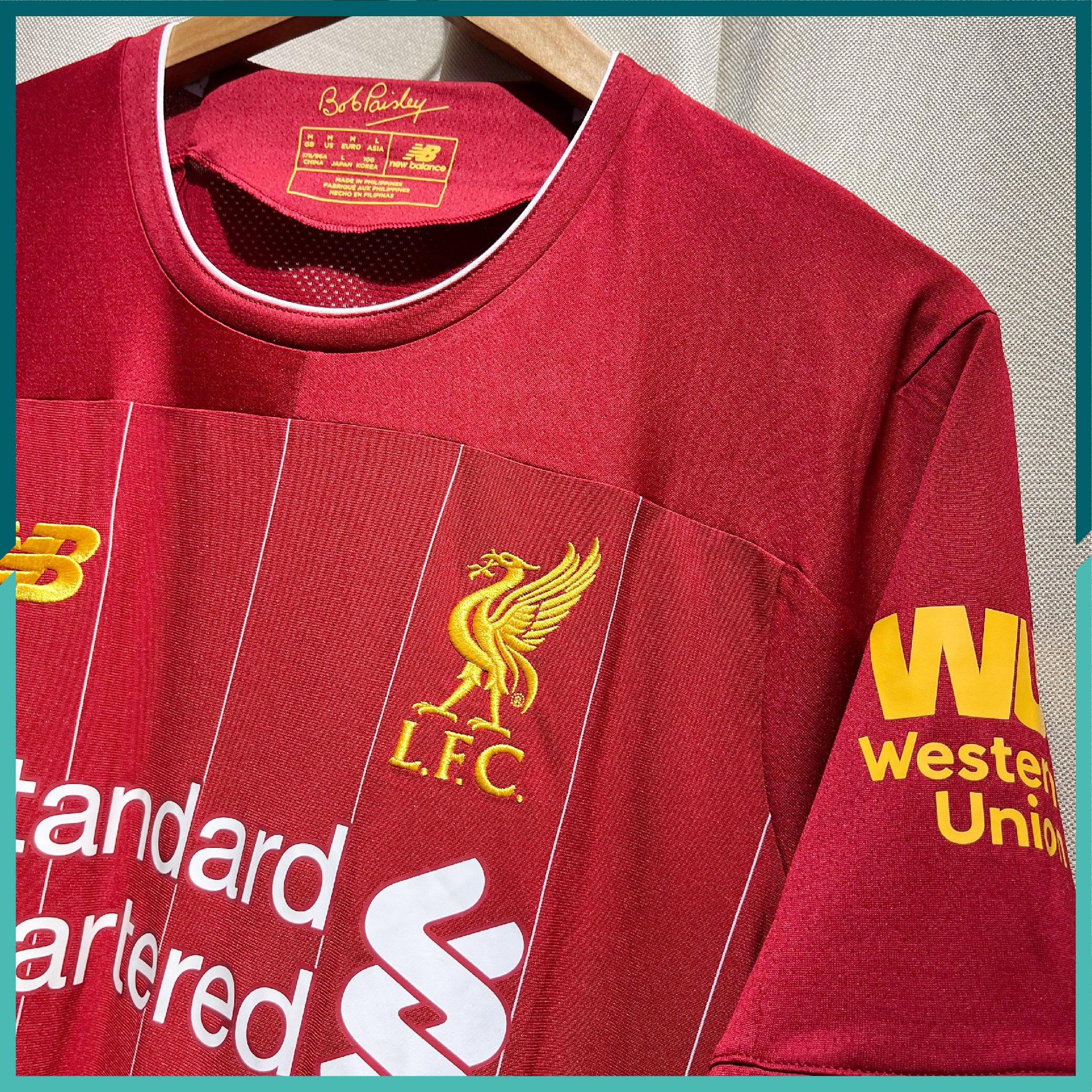 Nameset & Patch Included] 2019-20 Liverpool Home Jersey (FA