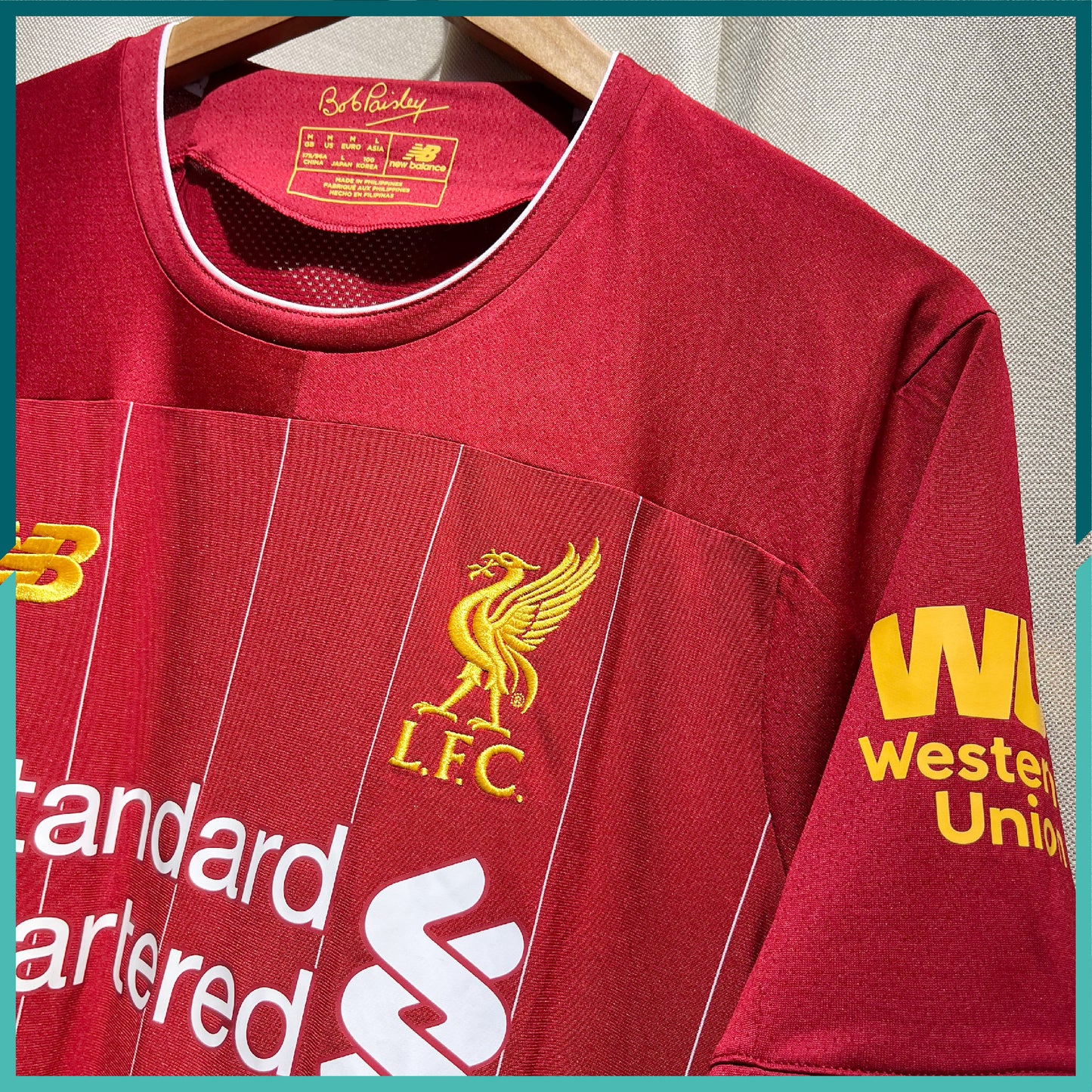 [Nameset & Patch Included] 2019-20 Liverpool Home Jersey (FA Community Shield Version)