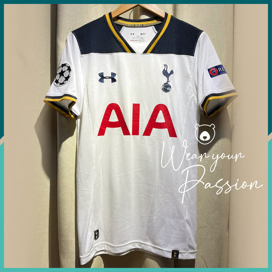[Nameset & Patches Included] 2016-17 Tottenham Hotspur Home Jersey (UCL Version)