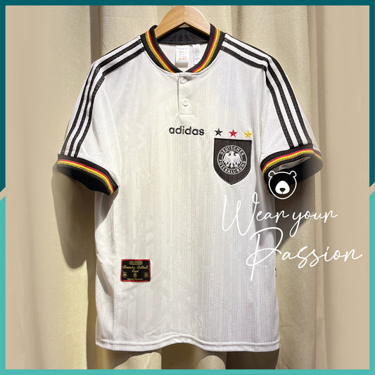 [連熨字] 1996-97 德國官方復刻版主場球衣