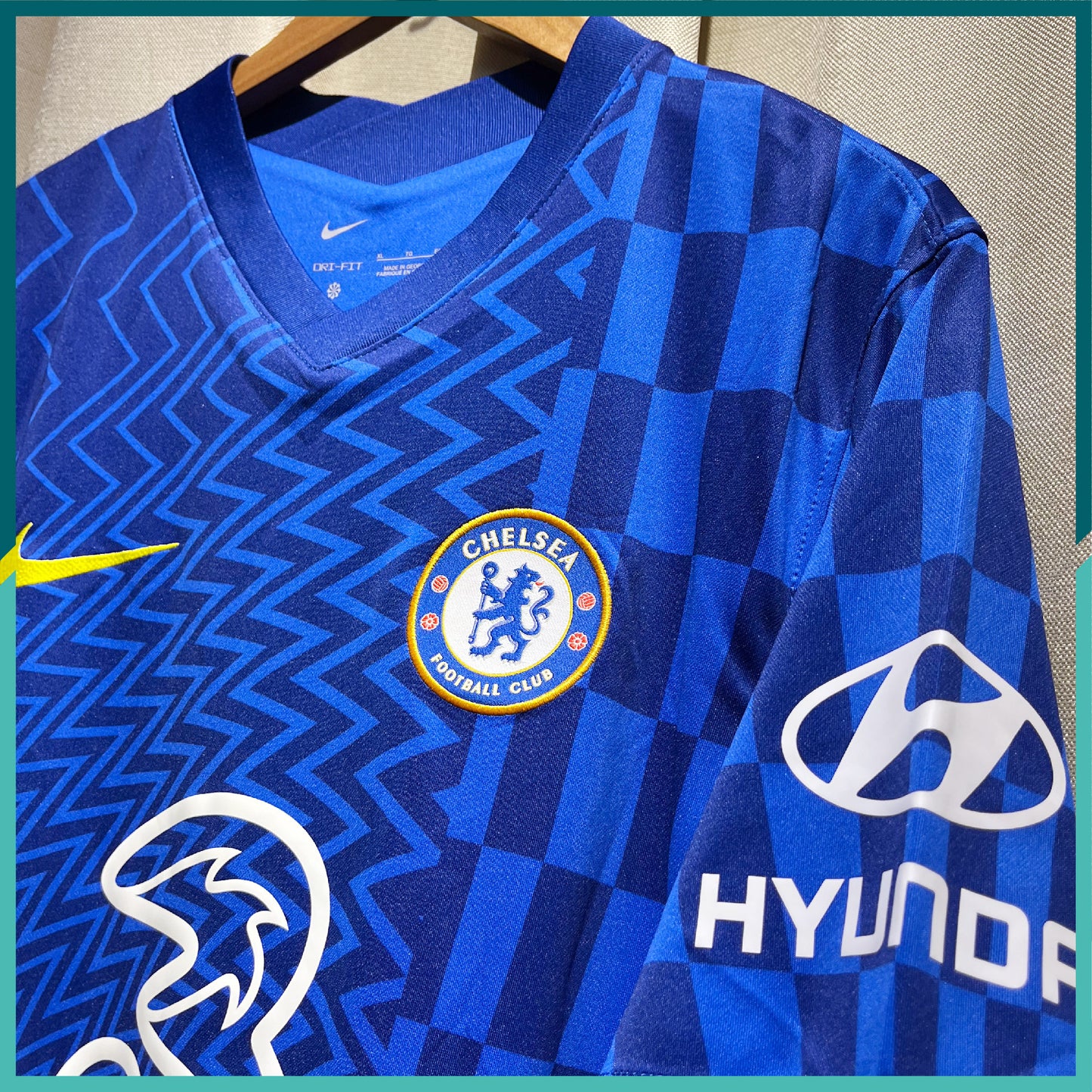 [Nameset & Patches Included] 2021-22 Chelsea Home Jersey