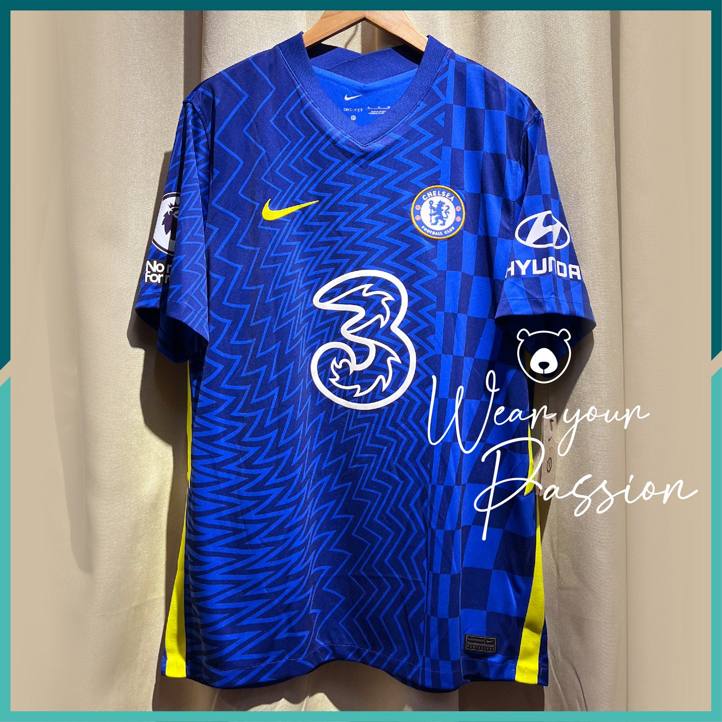 [Nameset & Patches Included] 2021-22 Chelsea Home Jersey