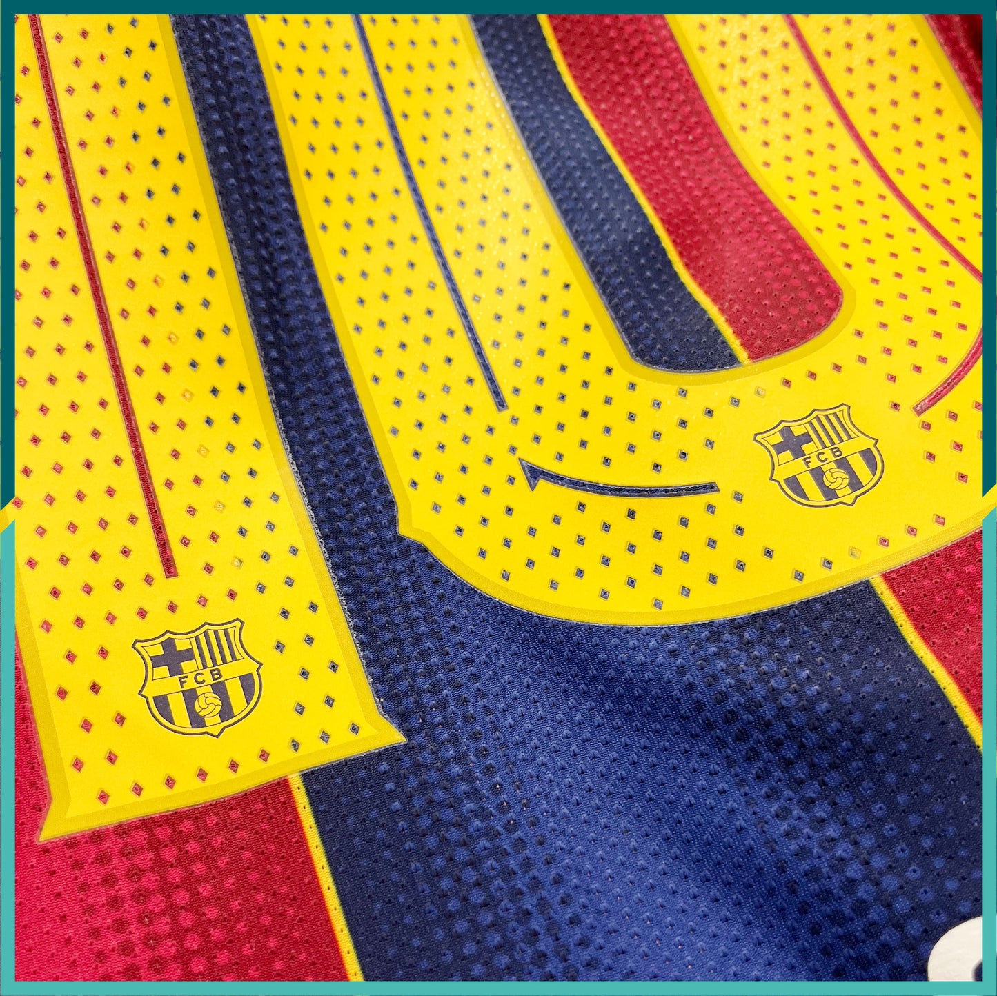 [連熨字、臂章、對賽日期] Player Issue 2020-21 巴塞隆拿主場球衣