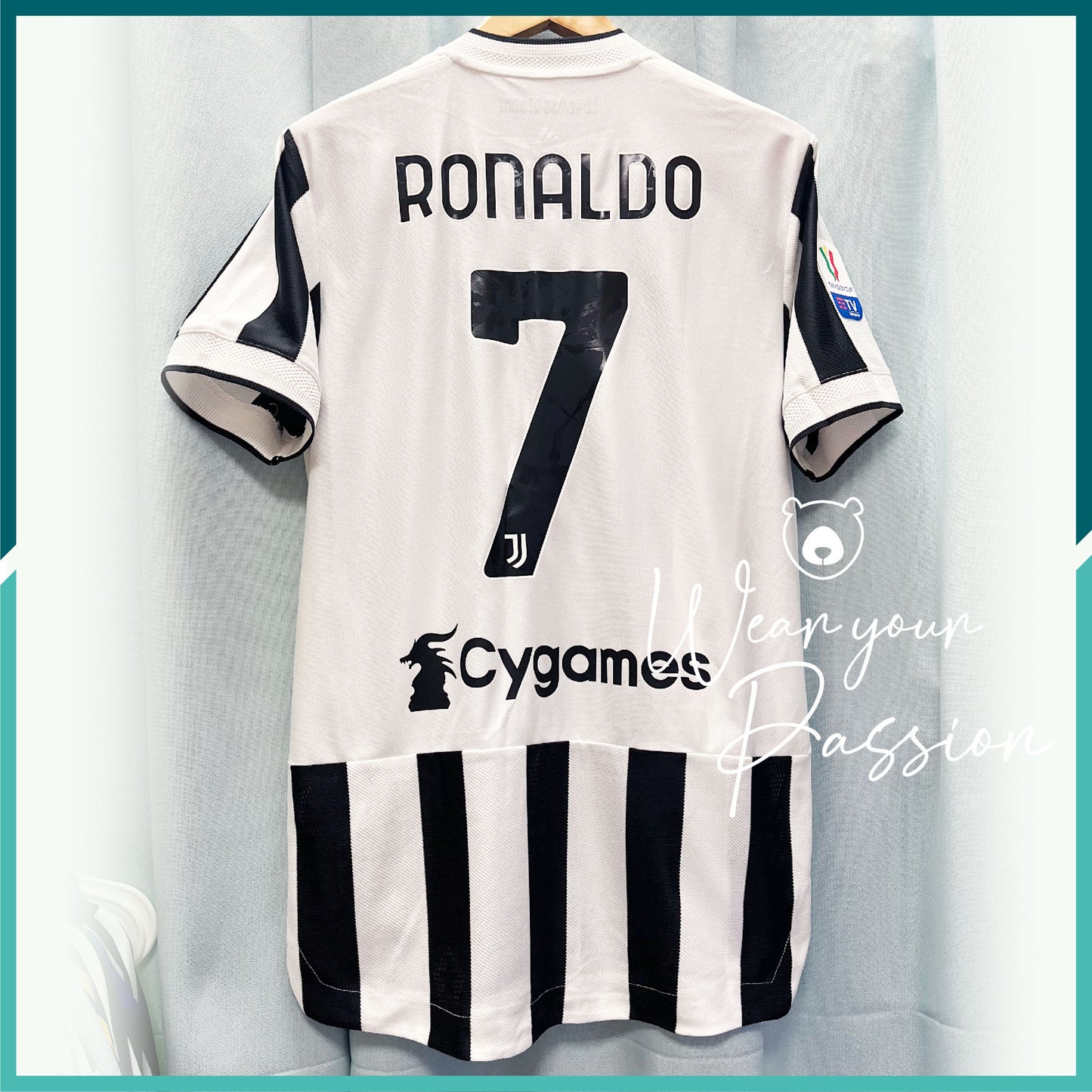 (Nameset, Patches Included) Player Issue 2021-22 Juventus Home Jersey