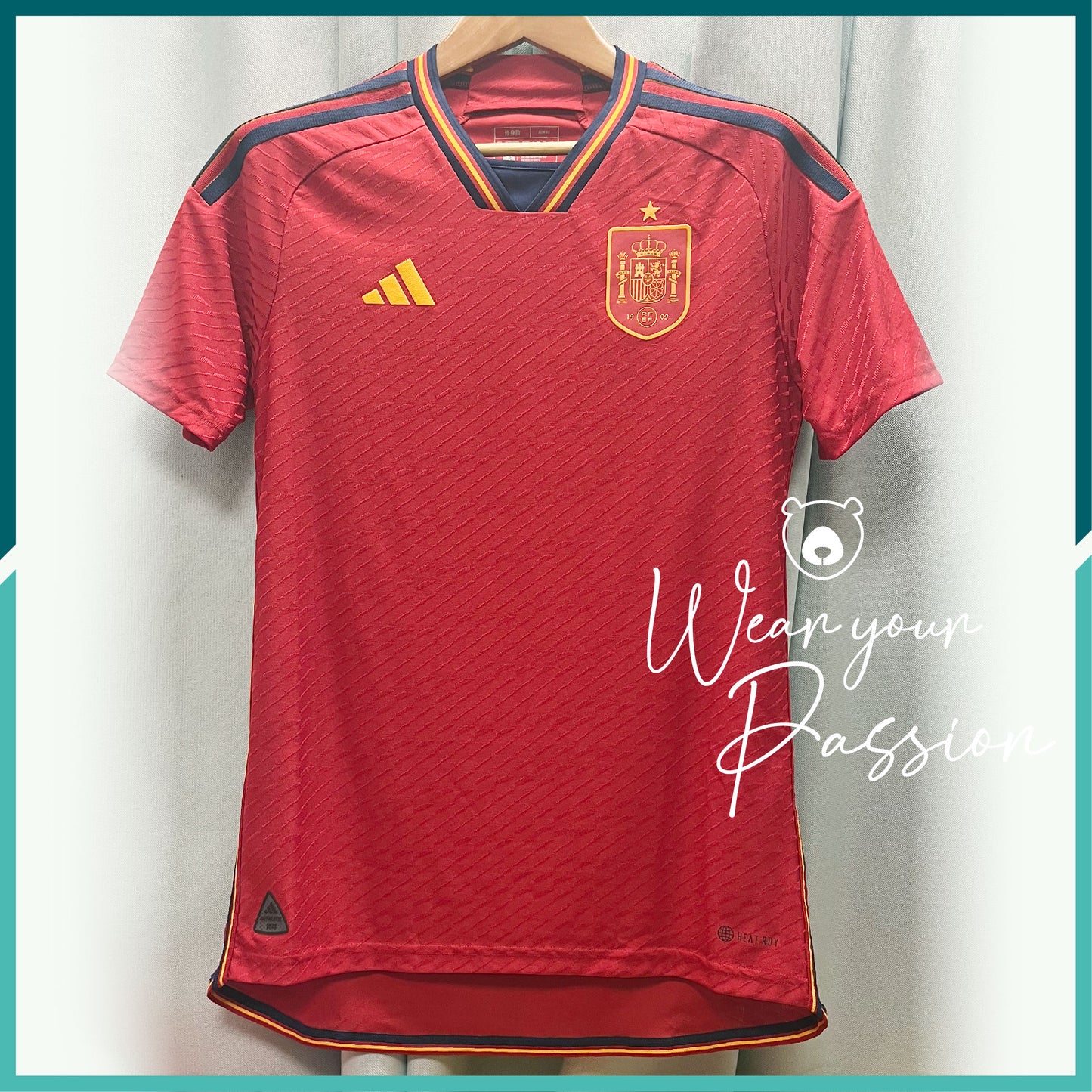 [連印字] 球員版 2022-23 西班牙主場球衣