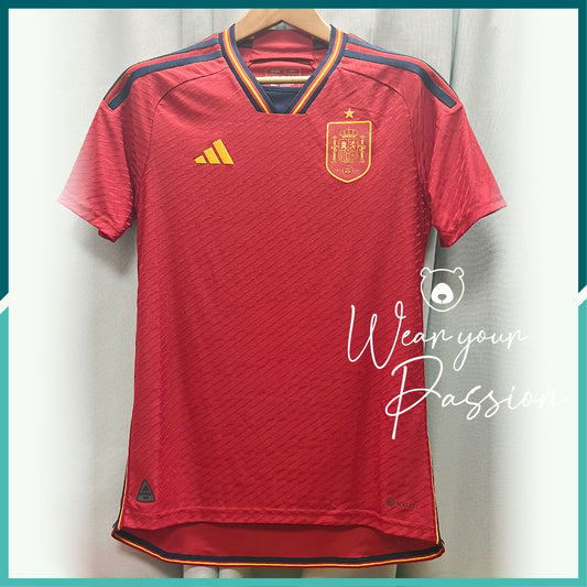 [連印字] 球員版 2022-23 西班牙主場球衣